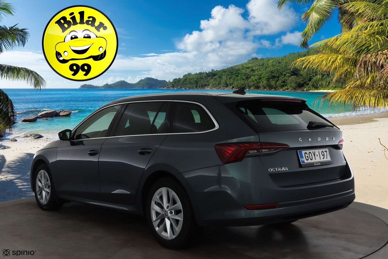 Skoda Octavia 2022 Combi 1.0 TSI Style eTEC DSG * ACC / P.kamera / Matrix LED / Webasto / Navi / Keyless / Sähköluukku * - 1.Om Suomi-auto / Kahdet renkaat aluvanteilla