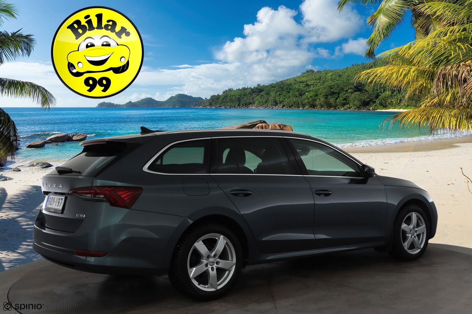 Skoda Octavia 2022 Combi 1.0 TSI Style eTEC DSG * ACC / P.kamera / Matrix LED / Webasto / Navi / Keyless / Sähköluukku * - 1.Om Suomi-auto / Kahdet renkaat aluvanteilla