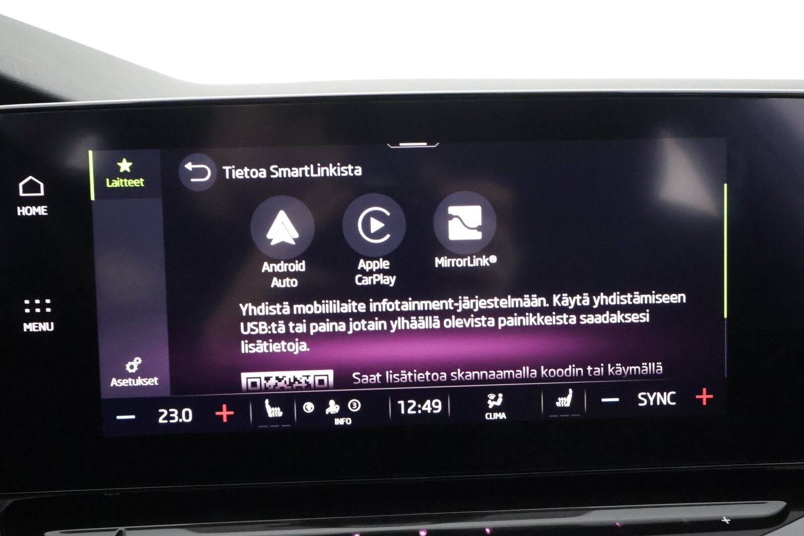 Skoda Octavia 2022 1.5 TSI Style eTEC DSG * ACC / Lohko / Koukku / Matrix-LED / P.Kamera /  Apple&Android / Keyless * - 1.Om Suomi-auto / Kahdet Renkaat