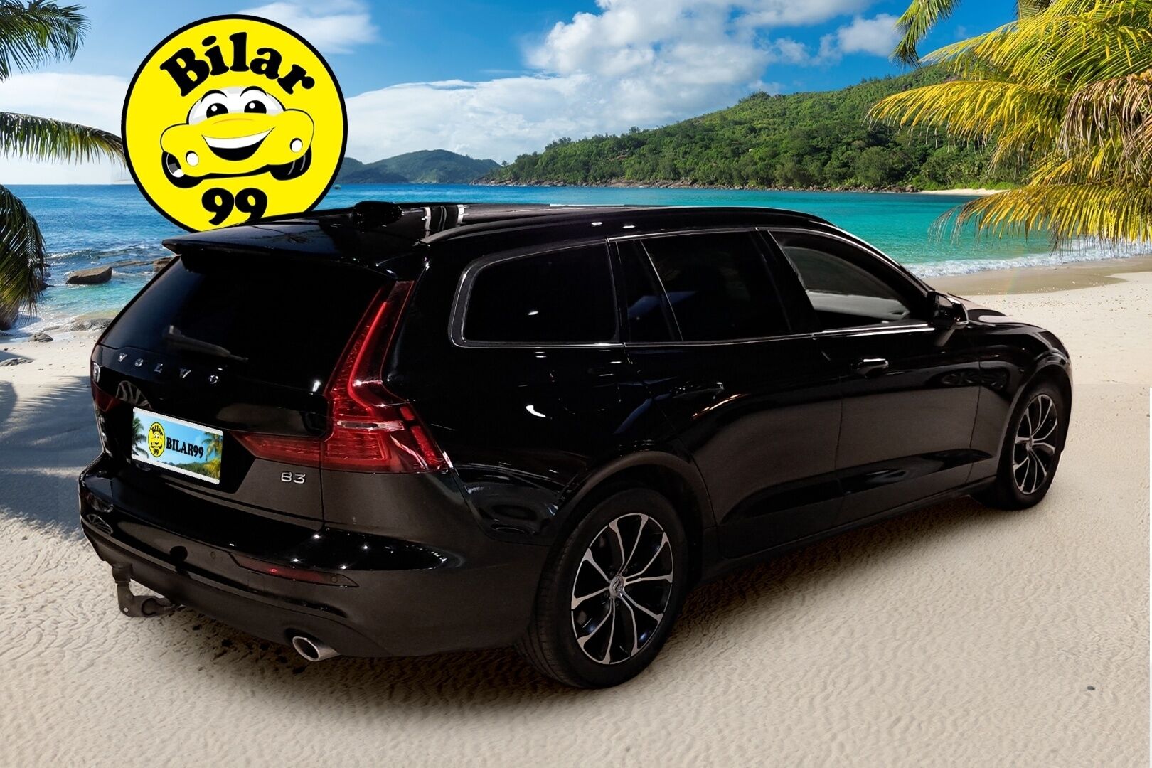 Volvo V60 2022 B3 MHEV Business Edition DCT aut * Suomiauto / Webasto / Vetokoukku / High Perf Audio / Adapt.LED - Merkkihuollettu / Siisti yksilö / Juuri tullut Tampereelle!