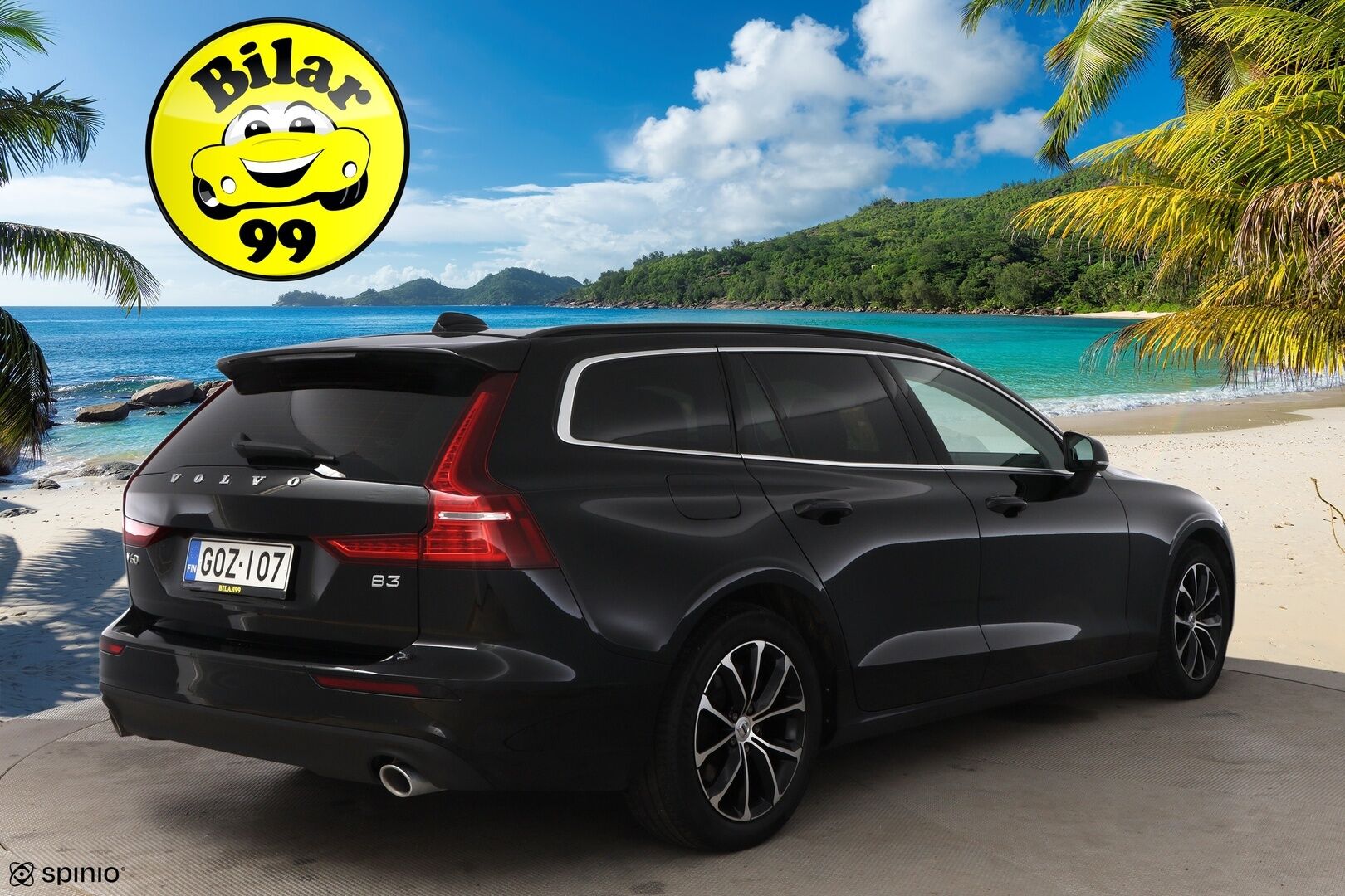 Volvo V60 2022 B3 MHEV Business Edition DCT aut * Suomiauto / Webasto / Vetokoukku / High Perf Audio / Adapt.LED - Merkkihuollettu / Siisti yksilö / Juuri tullut Tampereelle!
