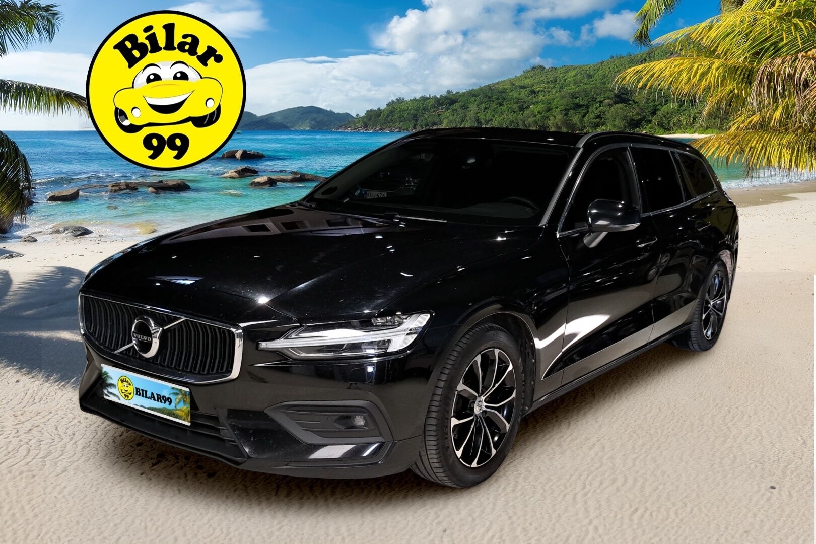 Volvo V60 2022 B3 MHEV Business Edition DCT aut * Suomiauto / Webasto / Vetokoukku / High Perf Audio / Adapt.LED - Merkkihuollettu / Siisti yksilö / Juuri tullut Tampereelle!