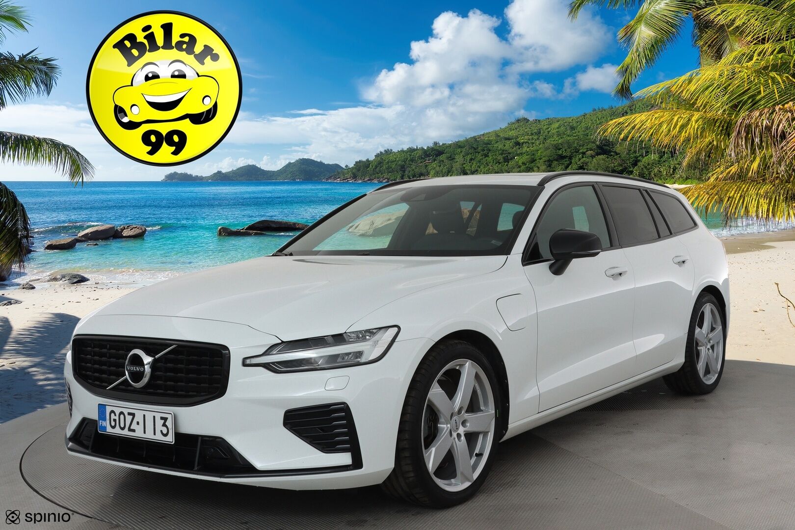 Volvo V60 2022 T8 TwE AWD Business R-Design Edition aut **Adapt.vakkari / Panorama / Muistipenkki / Full LED / Sporttipenkit / KeylessGo** - Suomi-auto / Kahdet renkaat aluvanteilla / High Performance Audio / Puolinahat / P.kamera / Penkinlämmittimet takana