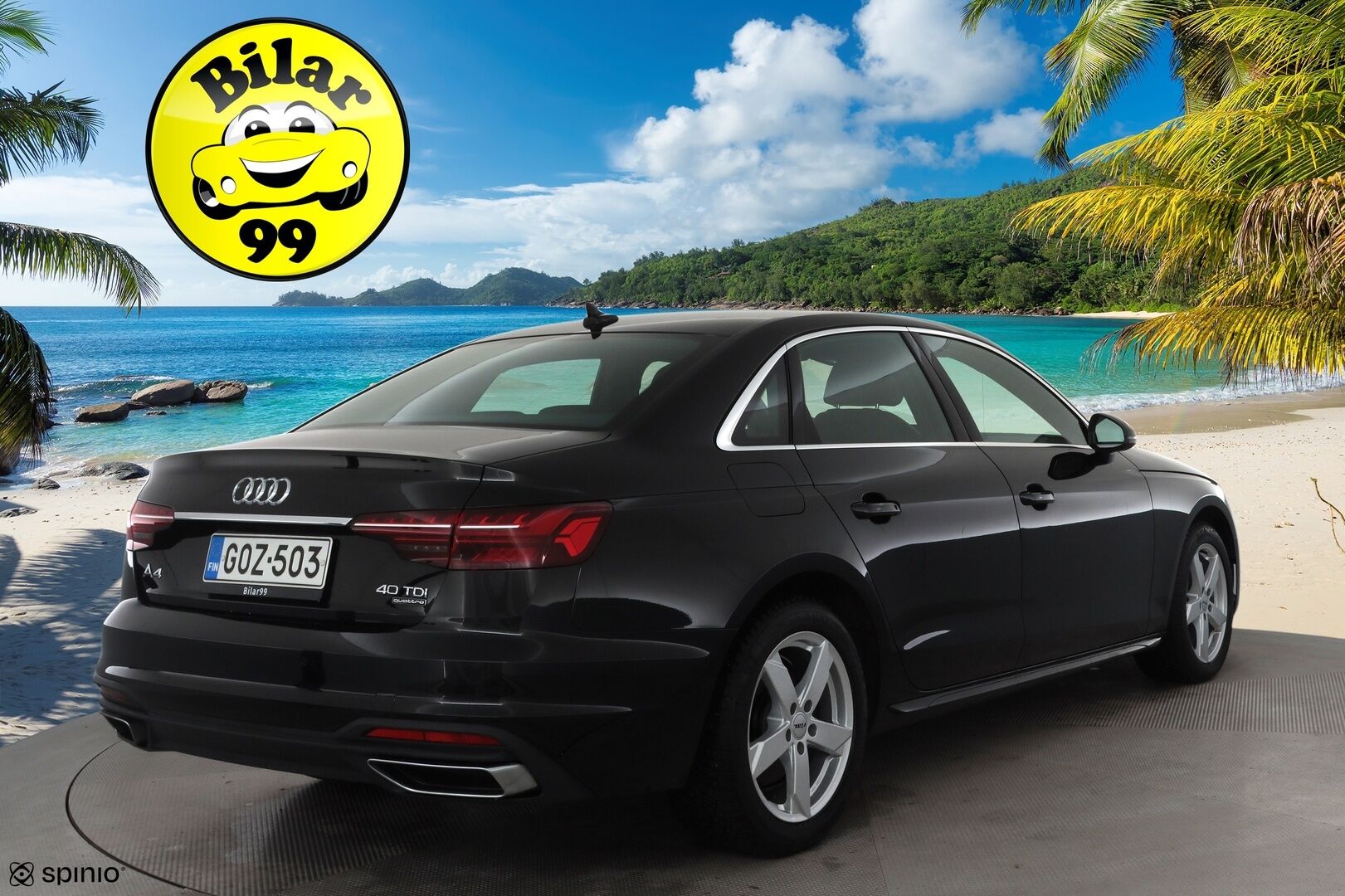 Audi A4 2022 Sedan Business 40 TDI 150 kW MHEV quattro * Webasto / Koukku / ACC / Matrix-LED / P.tutkat / Sportpenkit / Kaistavahti * - 1-om Suomi-auto / Kahdet renkaat - Osta nyt, maksa vasta ensi vuonna
