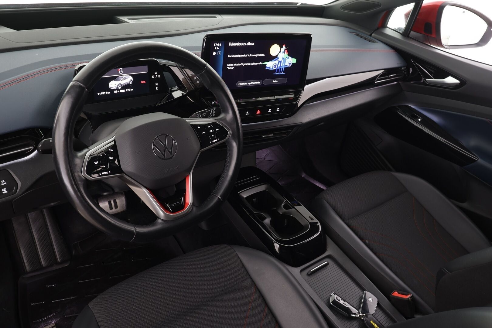 Volkswagen ID.4 2022 GTX Dual Motor AWD, akku 77 kWh * ILP / HUD / ACC / Koukku / 360-kamera / Apple&Android* - 1.Om Suomi-auto / Akku kuntotarkastettu / Kahdet Renkaat