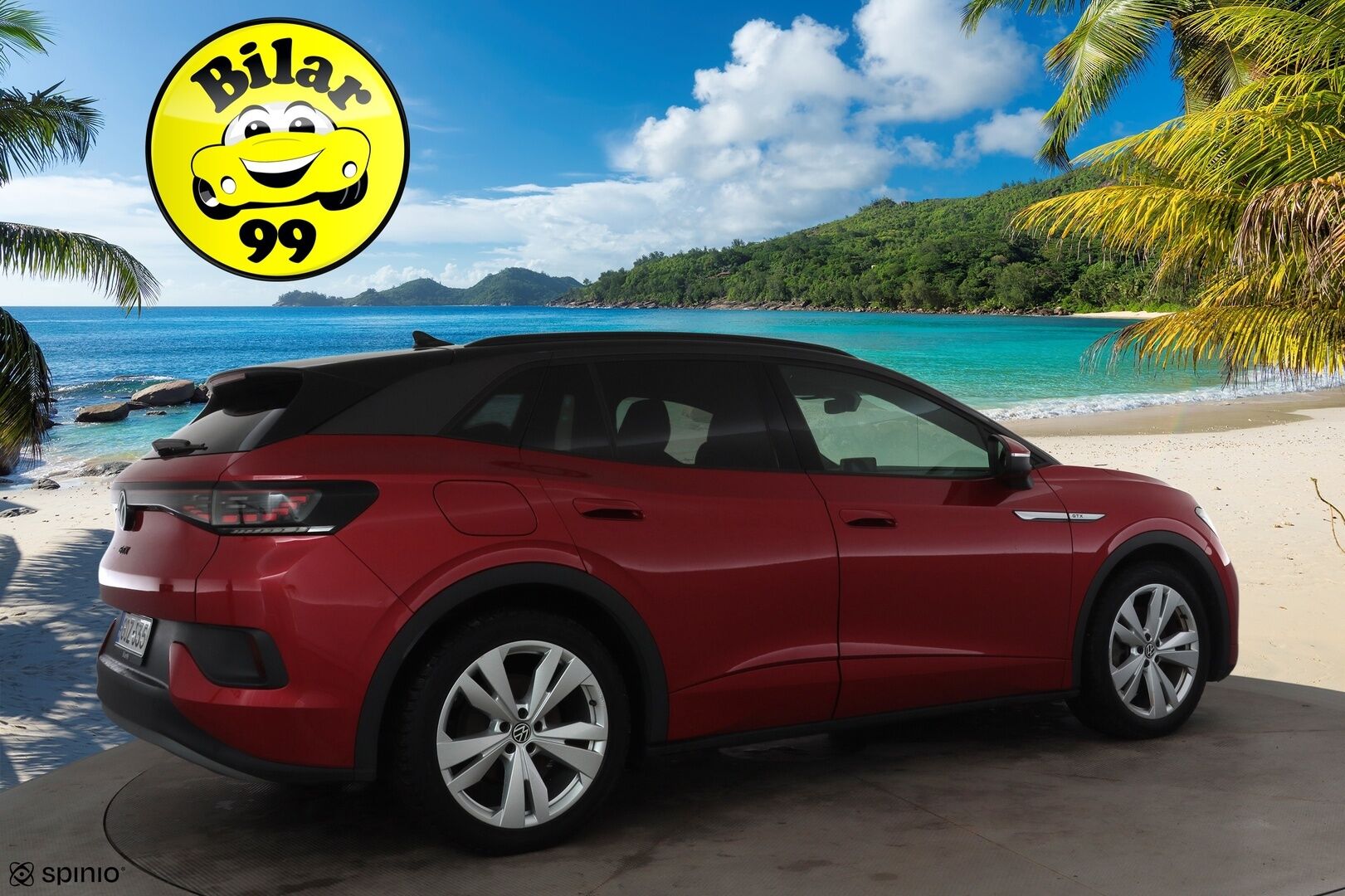 Volkswagen ID.4 2022 GTX Dual Motor AWD, akku 77 kWh * ILP / HUD / ACC / Koukku / 360-kamera / Apple&Android* - 1.Om Suomi-auto / Akku kuntotarkastettu / Kahdet Renkaat