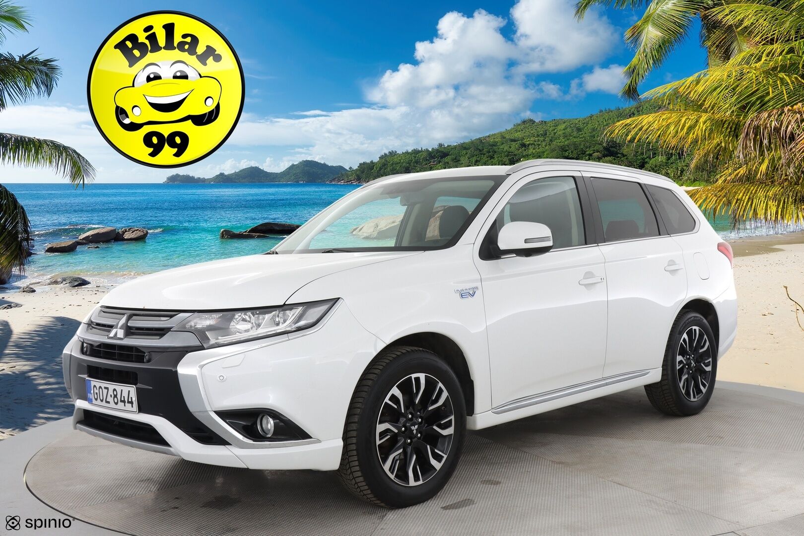 Mitsubishi OUTLANDER PHEV 2016 Instyle Navi Business 4WD 5P *Vakkari* / *Nahkapenkit*/ *Lämmitettävä ratti* - Sopu kilsat / Huippu varusteet / Juuri katsastettu!