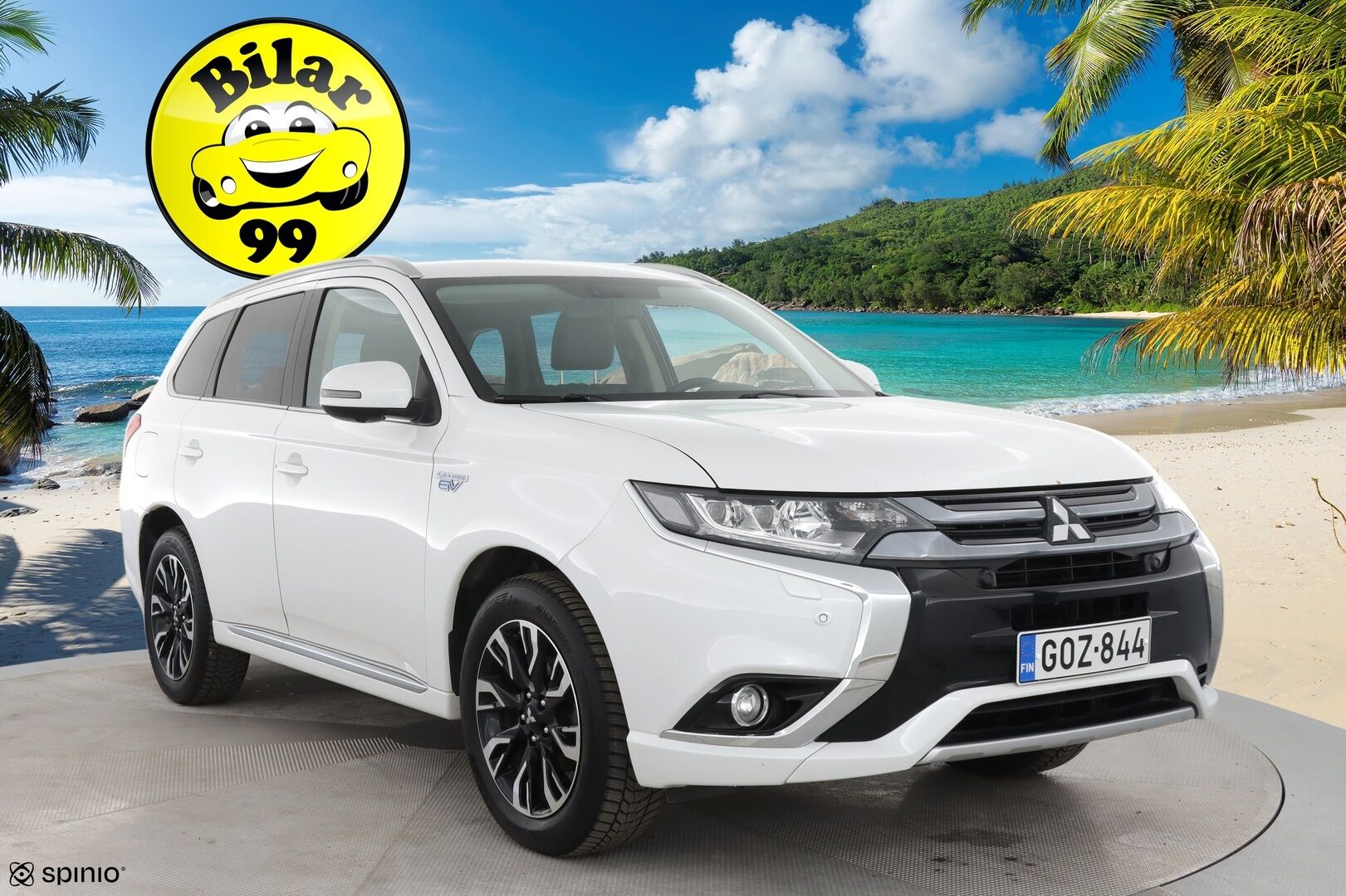 Mitsubishi OUTLANDER PHEV 2016 Instyle Navi Business 4WD 5P *Vakkari* / *Nahkapenkit*/ *Lämmitettävä ratti* - Sopu kilsat / Huippu varusteet / Juuri katsastettu!