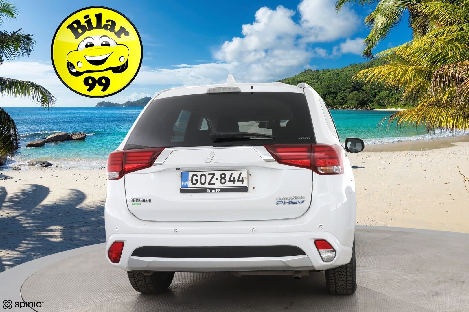 Mitsubishi OUTLANDER PHEV 2016 Instyle Navi Business 4WD 5P *Vakkari* / *Nahkapenkit*/ *Lämmitettävä ratti* - Sopu kilsat / Huippu varusteet / Juuri katsastettu!