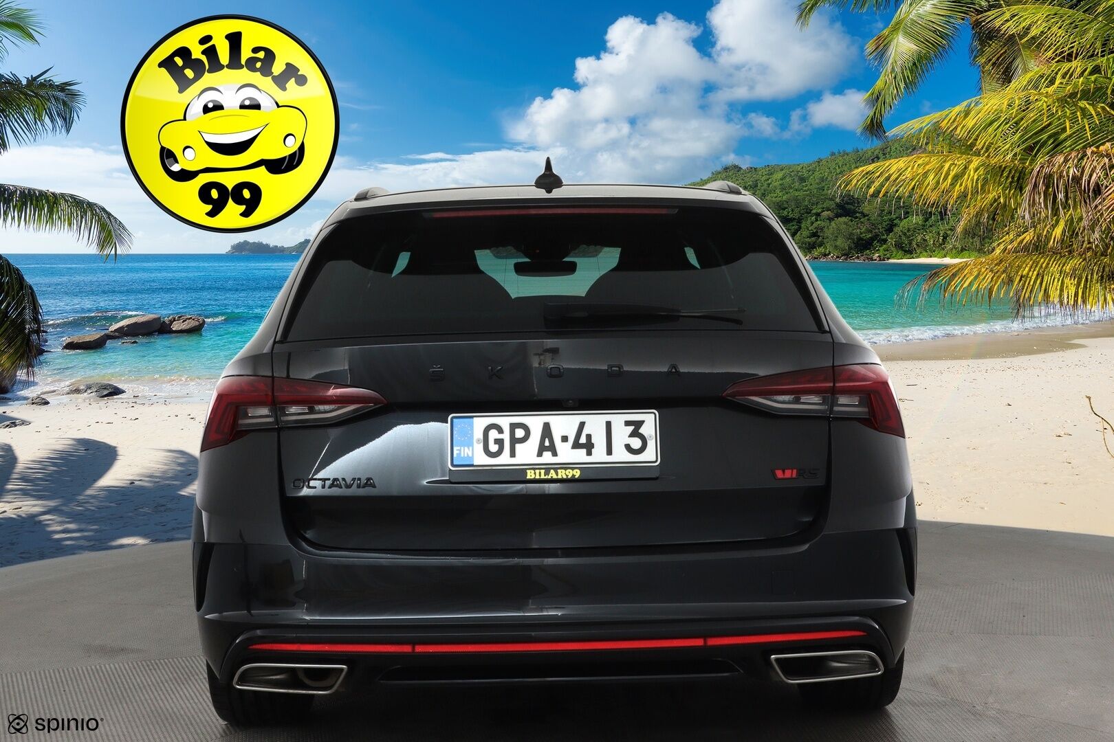 Skoda Octavia 2023 Combi 2.0 TDI 200 4x4 RS DSG **Webasto / ACC / Matrix-LED / P.kamera / Navi / Kaistavahti / Digimittaristo / Keyless** - 3,99 % KORKOTARJOUS TÄHÄN AUTOON 14.9. ASTI! - 1-om Suomi-auto / Kahdet Renkaat 