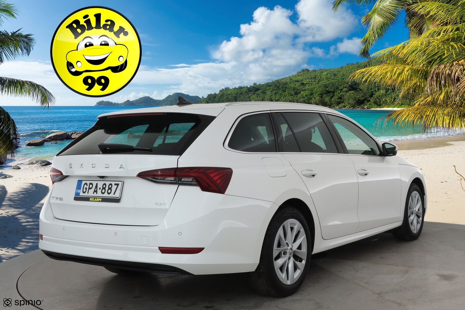 Skoda Octavia 2022 Combi 2.0 TDI 150 4x4 Style DSG **Webasto / Koukku / Adapt.Vakkari / Matrix-LED / P.kamera / Navi / Kaistavahti** - 1-om Suomi-auto / Kahdet Renkaat