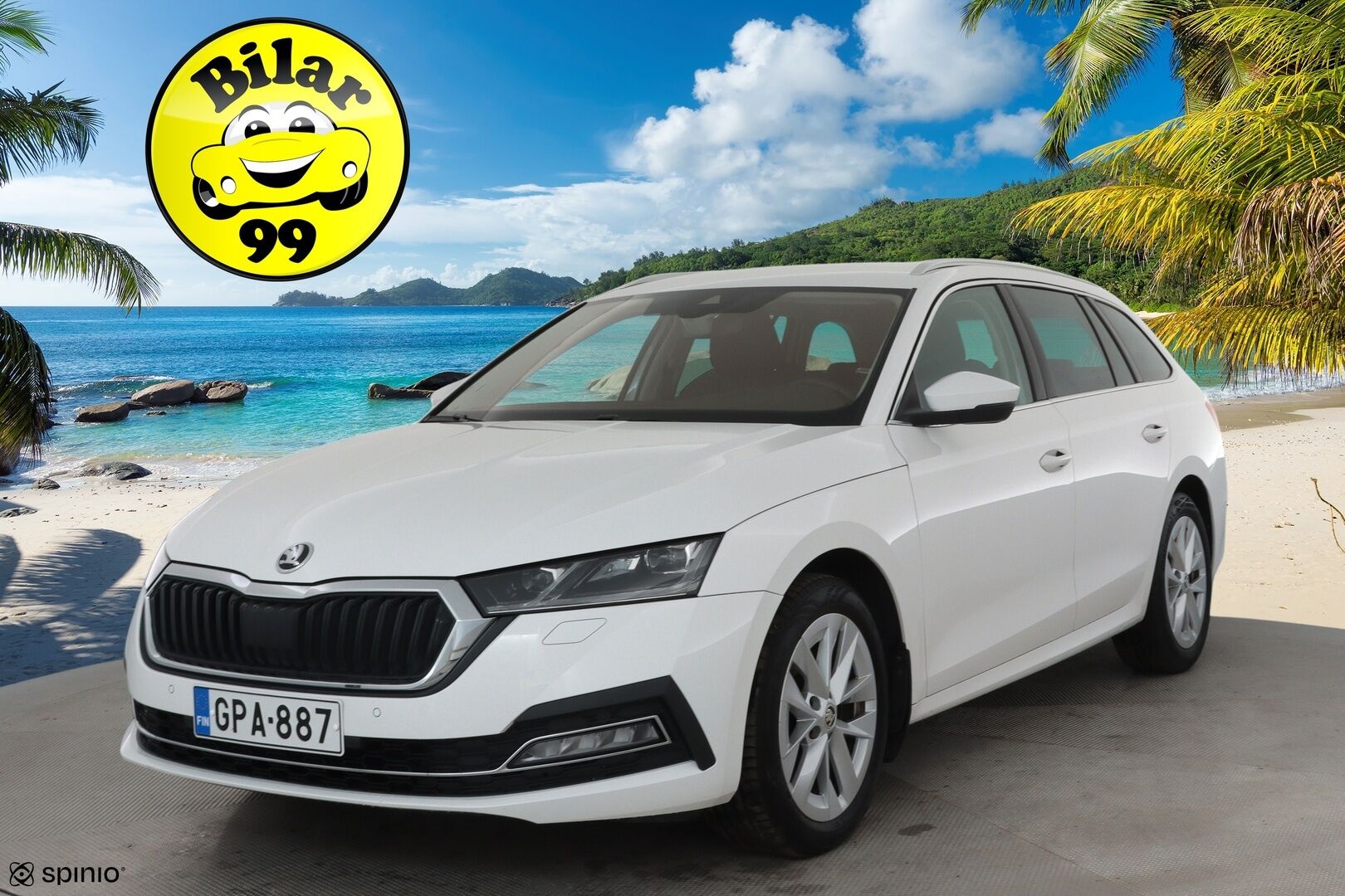 Skoda Octavia 2022 Combi 2.0 TDI 150 4x4 Style DSG **Webasto / Koukku / Adapt.Vakkari / Matrix-LED / P.kamera / Navi / Kaistavahti** - 1-om Suomi-auto / Kahdet Renkaat