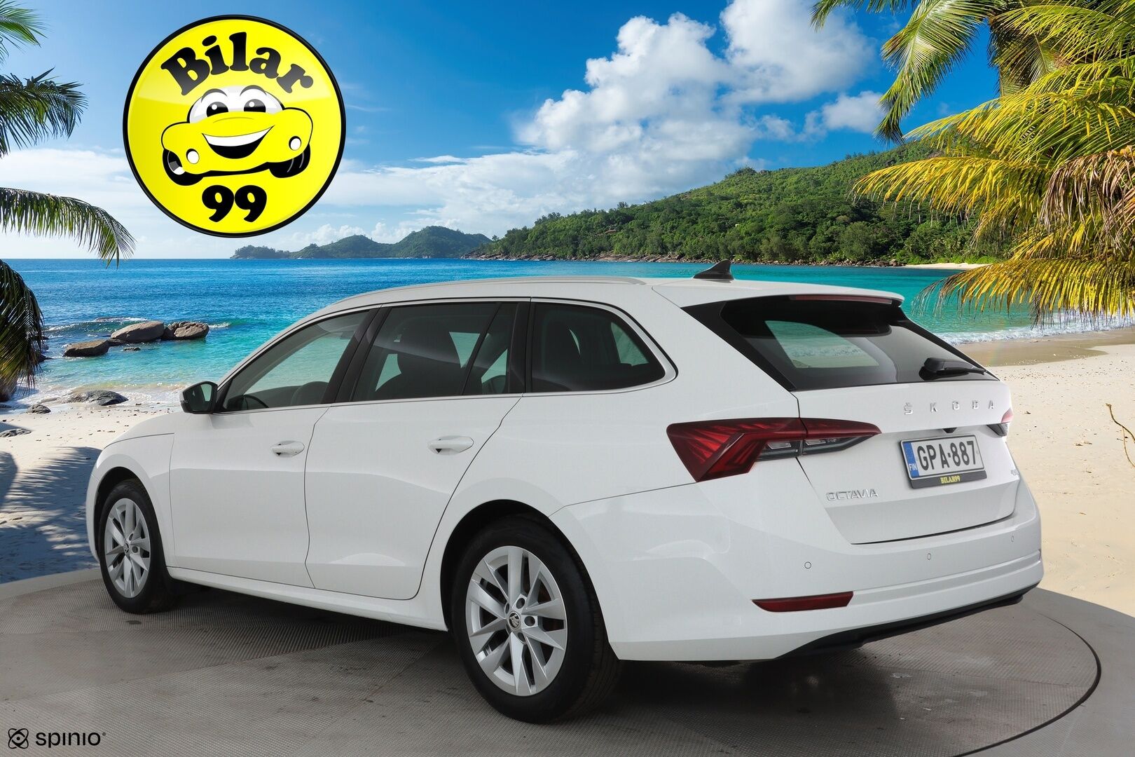 Skoda Octavia 2022 Combi 2.0 TDI 150 4x4 Style DSG **Webasto / Koukku / Adapt.Vakkari / Matrix-LED / P.kamera / Navi / Kaistavahti** - 1-om Suomi-auto / Kahdet Renkaat