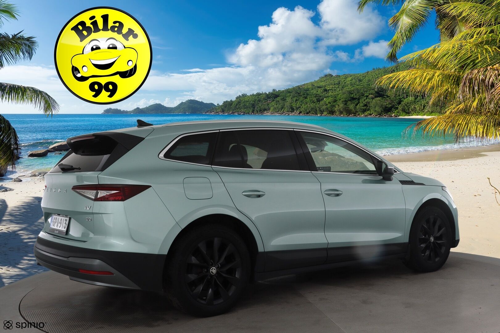 Skoda Enyaq 2022 60 iV - |1.OM Suomi-auto | ILP | ACC | P.kamera | Matrix LED | Muistipenkki | Navi | Puolinahat | Sähköluukku | Kahdet renkaat aluvanteilla|