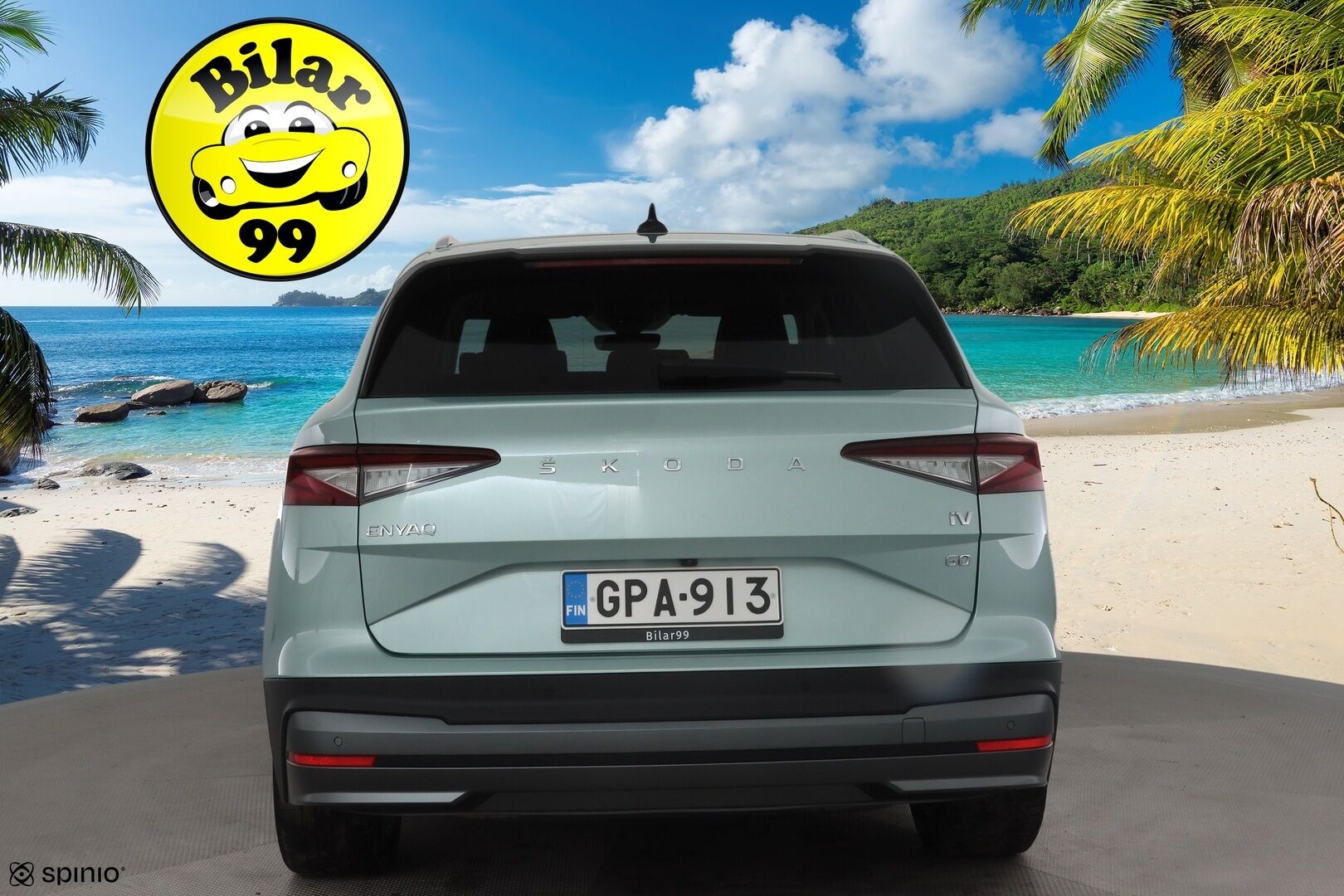 Skoda Enyaq 2022 60 iV - |1.OM Suomi-auto | ILP | ACC | P.kamera | Matrix LED | Muistipenkki | Navi | Puolinahat | Sähköluukku | Kahdet renkaat aluvanteilla|