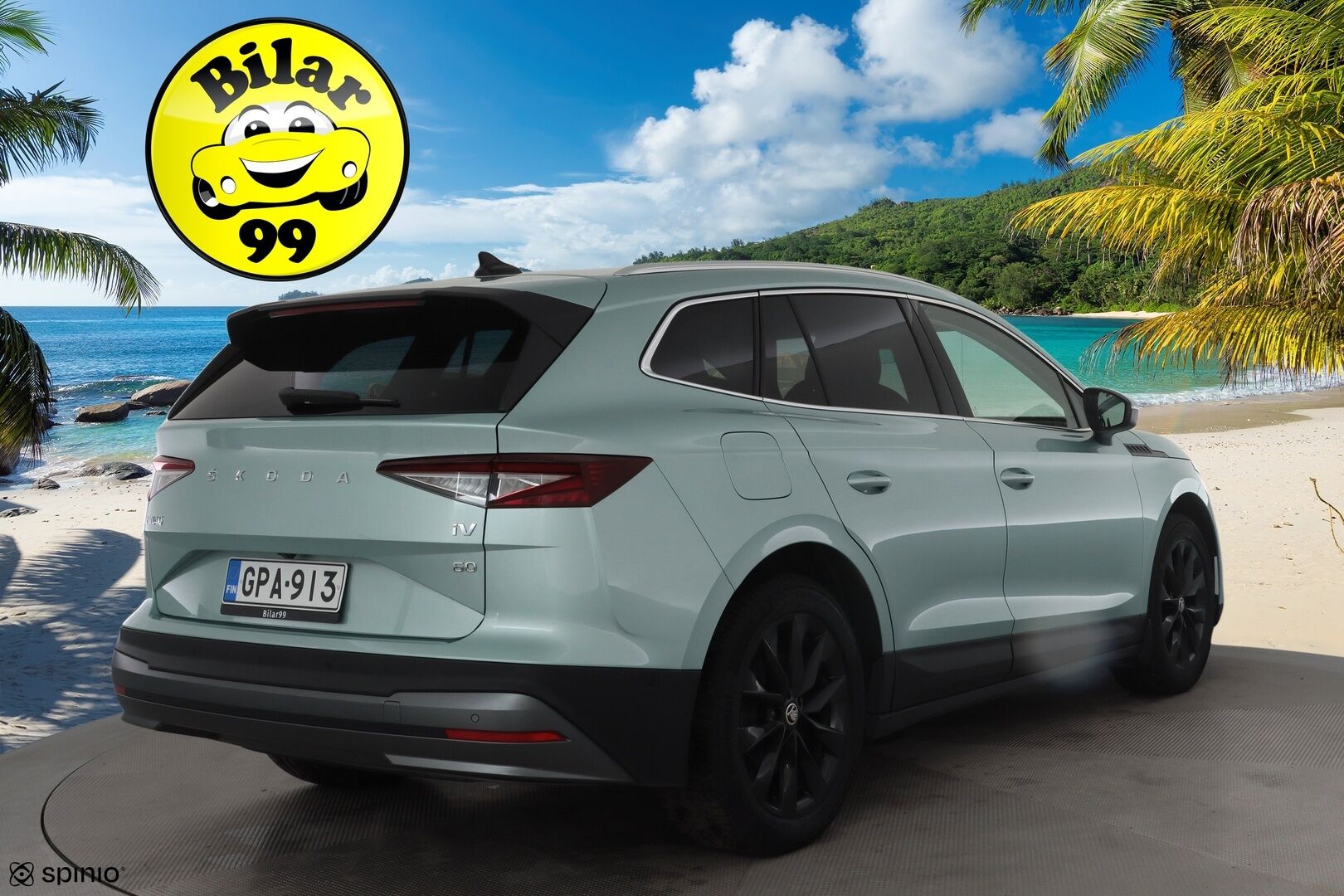 Skoda Enyaq 2022 60 iV - |1.OM Suomi-auto | ILP | ACC | P.kamera | Matrix LED | Muistipenkki | Navi | Puolinahat | Sähköluukku | Kahdet renkaat aluvanteilla|
