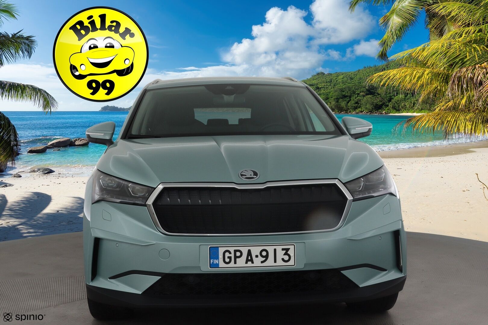 Skoda Enyaq 2022 60 iV - |1.OM Suomi-auto | ILP | ACC | P.kamera | Matrix LED | Muistipenkki | Navi | Puolinahat | Sähköluukku | Kahdet renkaat aluvanteilla|