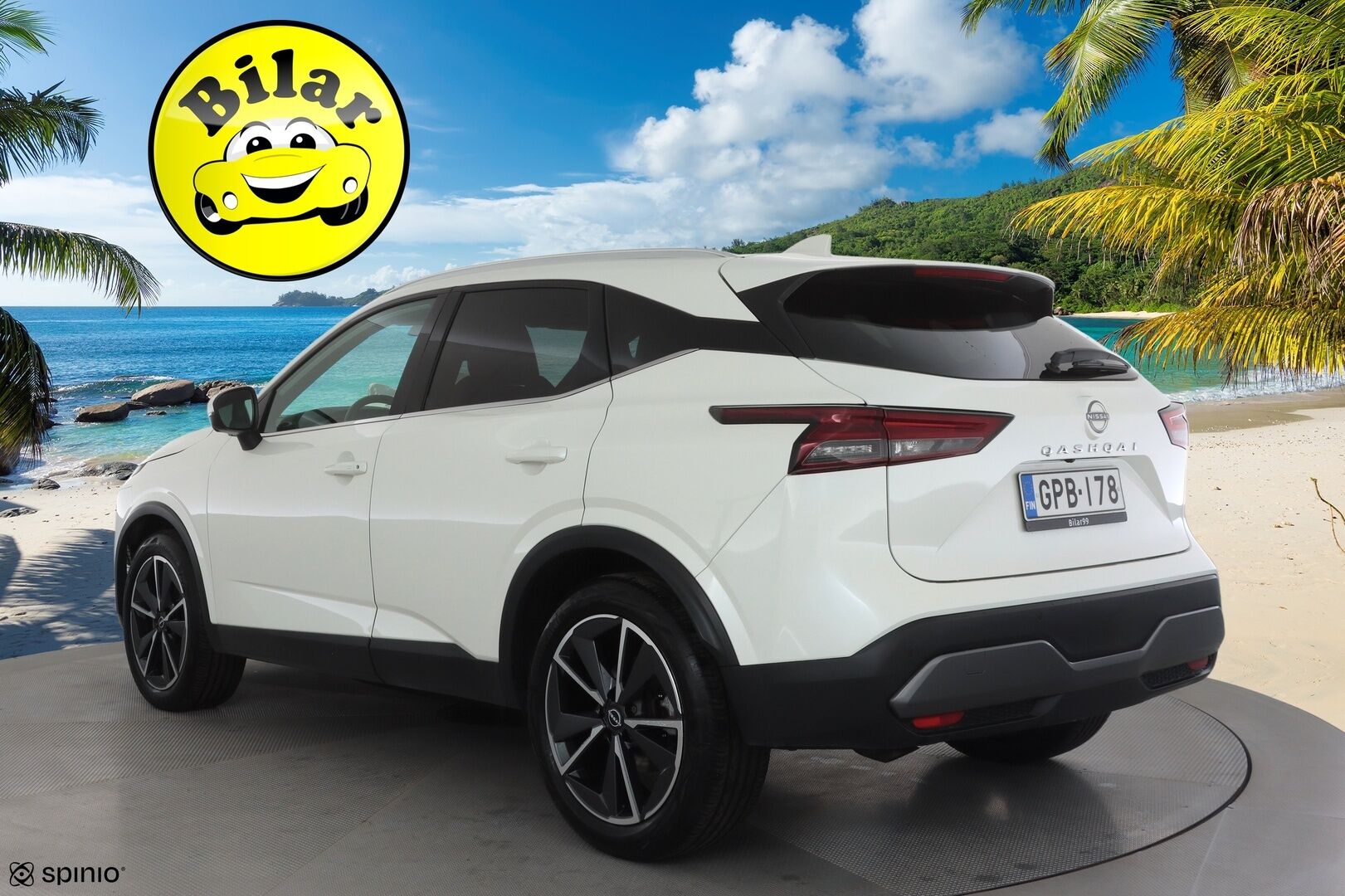 Nissan Qashqai 2023 MHEV 158 Xtronic 2WD Tekna+ MY22 - | ACC | HUD | BOSE | Muistipenkki | Sähkönahat hieronnalla | Lasikatto | 360° | Adapt. LED | Keyless | Lane Assist | BSM | Merkkihuollot | 