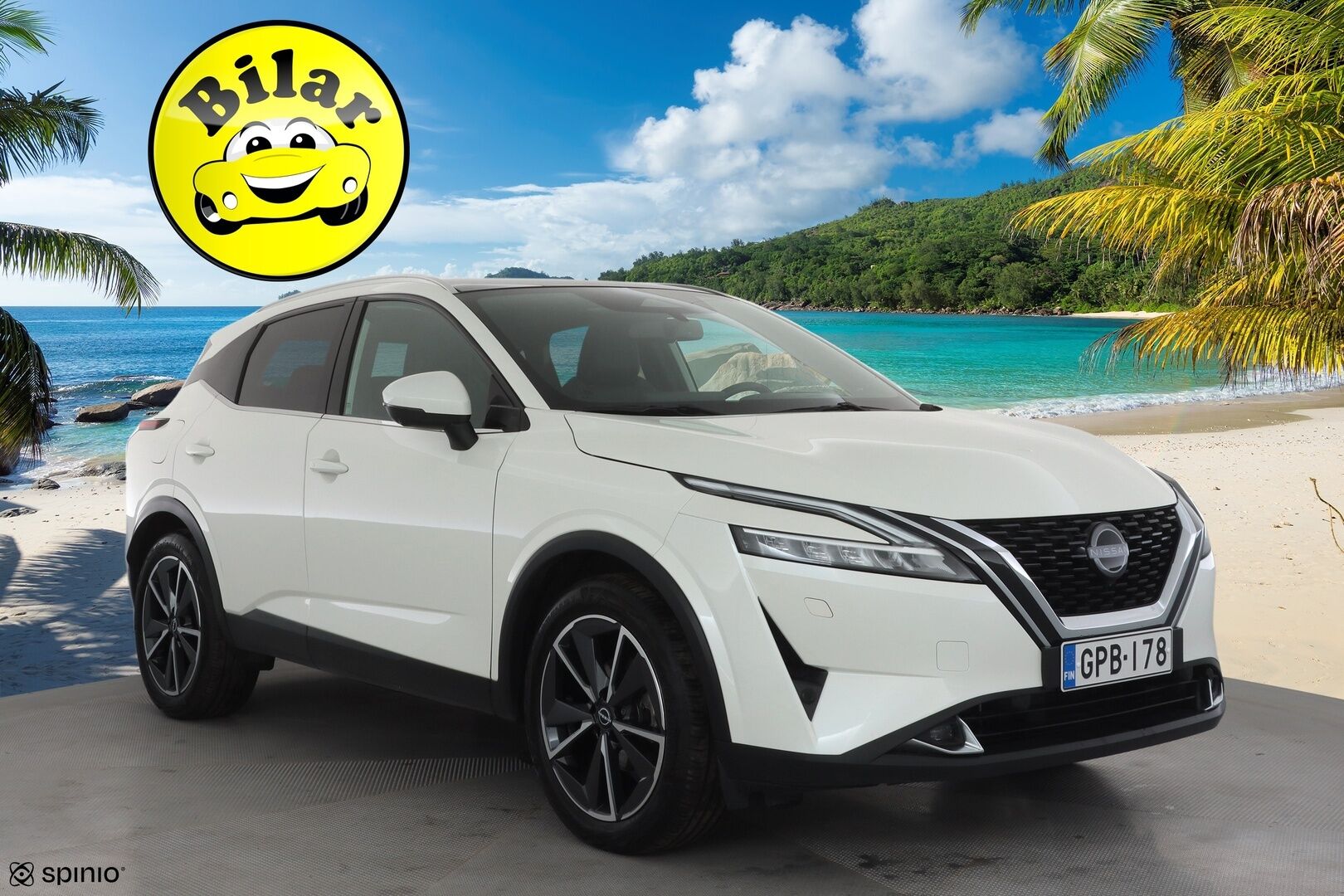 Nissan Qashqai 2023 MHEV 158 Xtronic 2WD Tekna+ MY22 - | ACC | HUD | BOSE | Muistipenkki | Sähkönahat hieronnalla | Lasikatto | 360° | Adapt. LED | Keyless | Lane Assist | BSM | Merkkihuollot | 