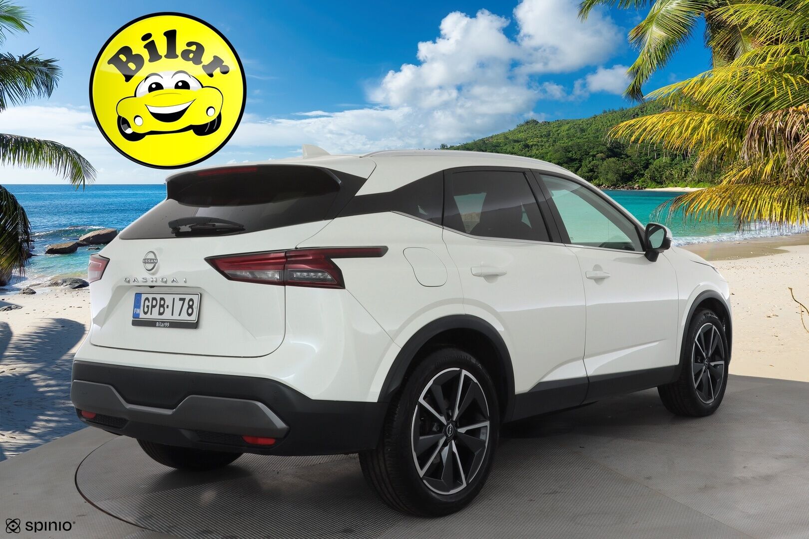 Nissan Qashqai 2023 MHEV 158 Xtronic 2WD Tekna+ MY22 - | ACC | HUD | BOSE | Muistipenkki | Sähkönahat hieronnalla | Lasikatto | 360° | Adapt. LED | Keyless | Lane Assist | BSM | Merkkihuollot | 