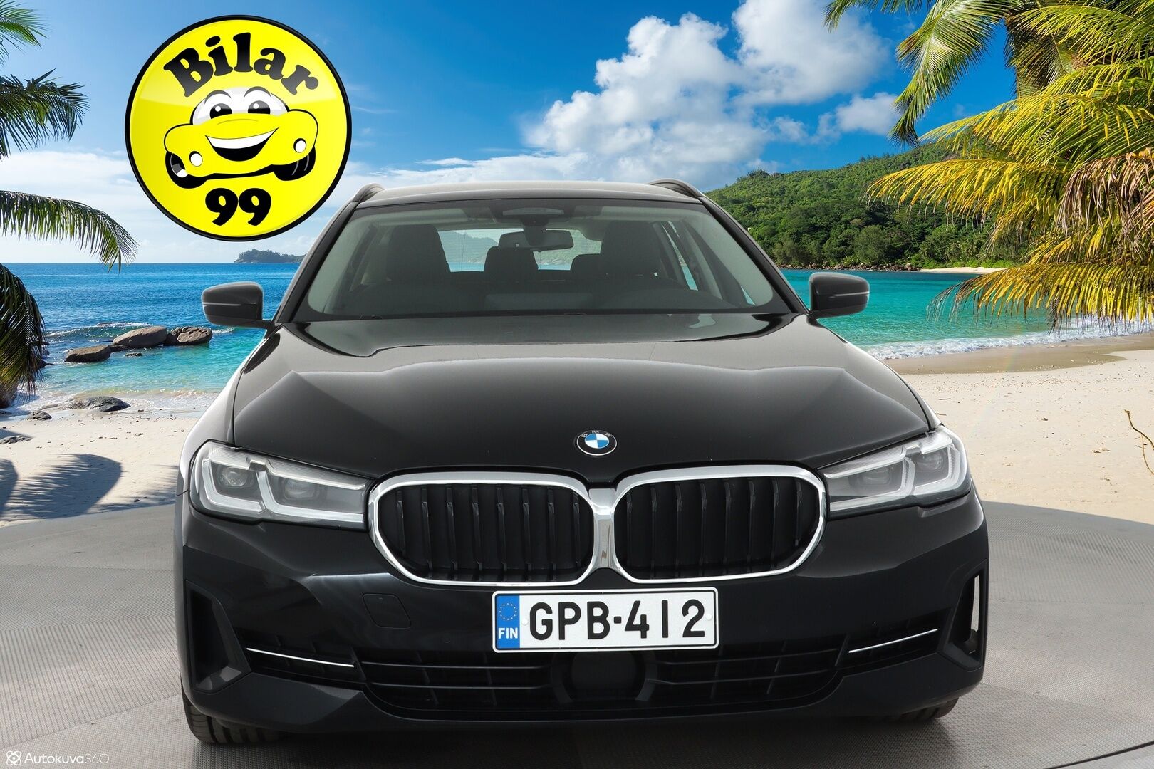 BMW 520 2022 G31 LCI Touring 520d A xDrive MHEV **Adapt. vakkari / Hifi / Sporttipenkit / Adapt. LED / Koukku / Apple&Android** - 3,99 % KORKOTARJOUS TÄHÄN AUTOON - 1-om. Suomi-auto / P.kamera / Nahkasisusta