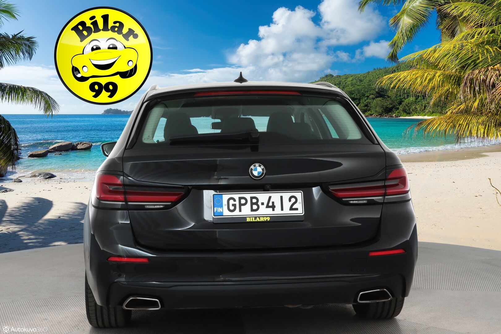BMW 520 2022 G31 LCI Touring 520d A xDrive MHEV **Adapt. vakkari / Hifi / Sporttipenkit / Adapt. LED / Koukku / Apple&Android** - 3,99 % KORKOTARJOUS TÄHÄN AUTOON - 1-om. Suomi-auto / P.kamera / Nahkasisusta