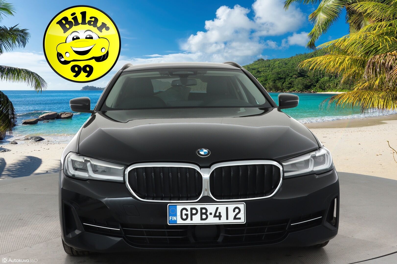 BMW 520 2022 G31 LCI Touring 520d A xDrive MHEV **Adapt. vakkari / Hifi / Sporttipenkit / Adapt. LED / Koukku / Apple&Android** - 3,99 % KORKOTARJOUS TÄHÄN AUTOON - 1-om. Suomi-auto / P.kamera / Nahkasisusta