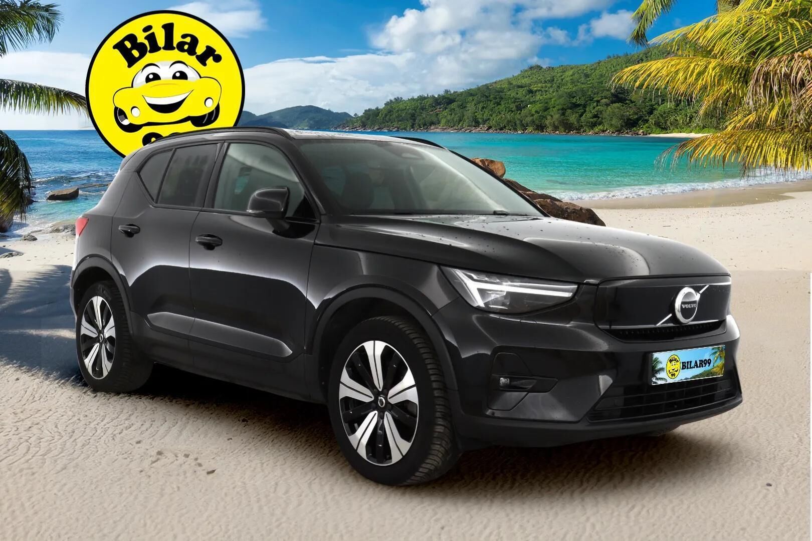 Volvo XC40 2023 Recharge Plus aut / Adapt.Vakkari / Muistipenkki kuljettajalla / Lämpöpumppu / Vetokoukku / TULOSSA // - Merkkihuollettu / Kahdet vanteet renkaineen / 