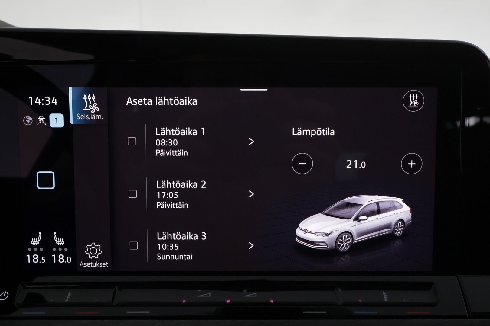 Volkswagen Golf 2023 Variant Style Business 2,0 TSI 140 kW 4MOTION DSG * ACC / Matrix-LED / Webasto / Koukku / P.Kamera / Keyless * - Suomi-auto / Kahdet renkaat