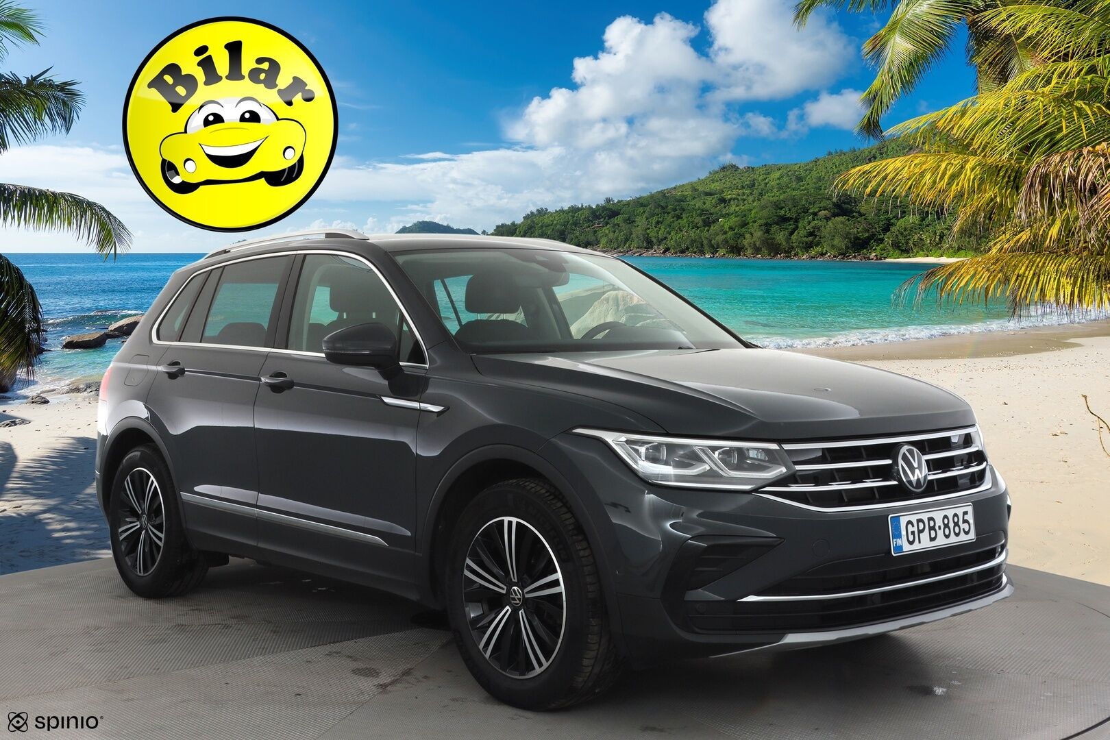 Volkswagen Tiguan 2022 Style Business 1,5 TSI 110 kW DSG-automaatti - | Webasto | ACC | Matrix-LED | P.kamera | Hierovat Sporttipenkit | Kaistavahti | Keyless | Ratinlämmitys | Ambient-valot | 1-om Suomi-auto | Kahdet renkaat | ALV |