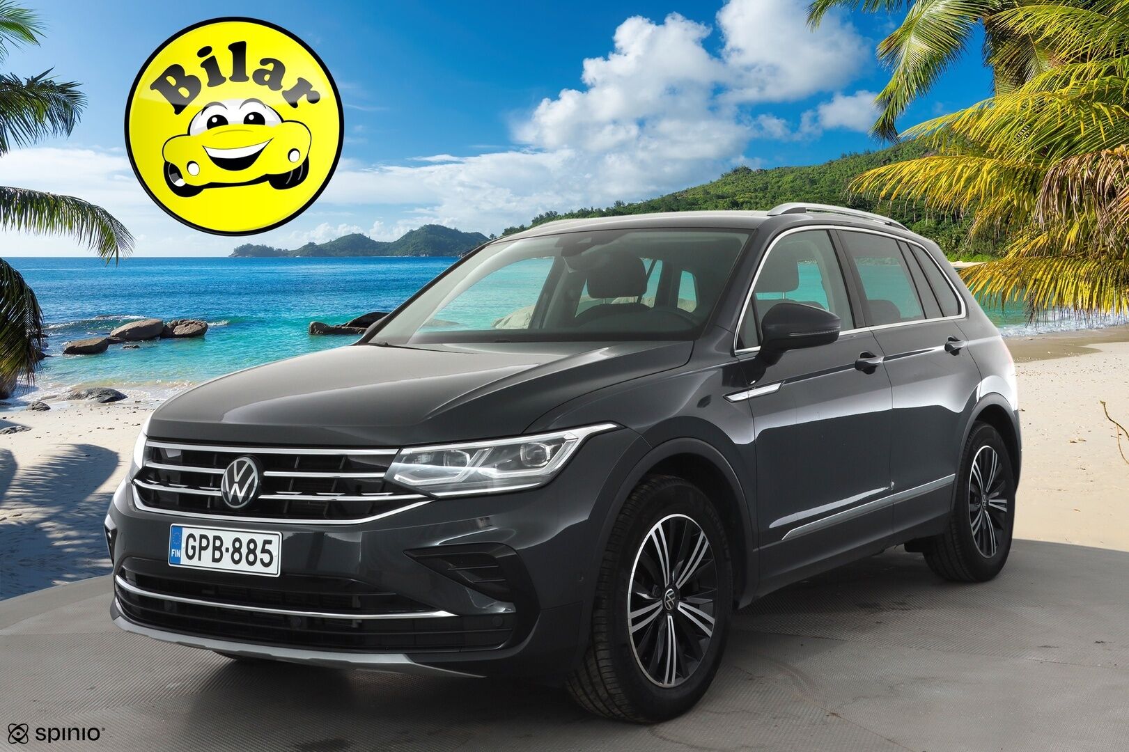 Volkswagen Tiguan 2022 Style Business 1,5 TSI 110 kW DSG-automaatti - | Webasto | ACC | Matrix-LED | P.kamera | Hierovat Sporttipenkit | Kaistavahti | Keyless | Ratinlämmitys | Ambient-valot | 1-om Suomi-auto | Kahdet renkaat | ALV |