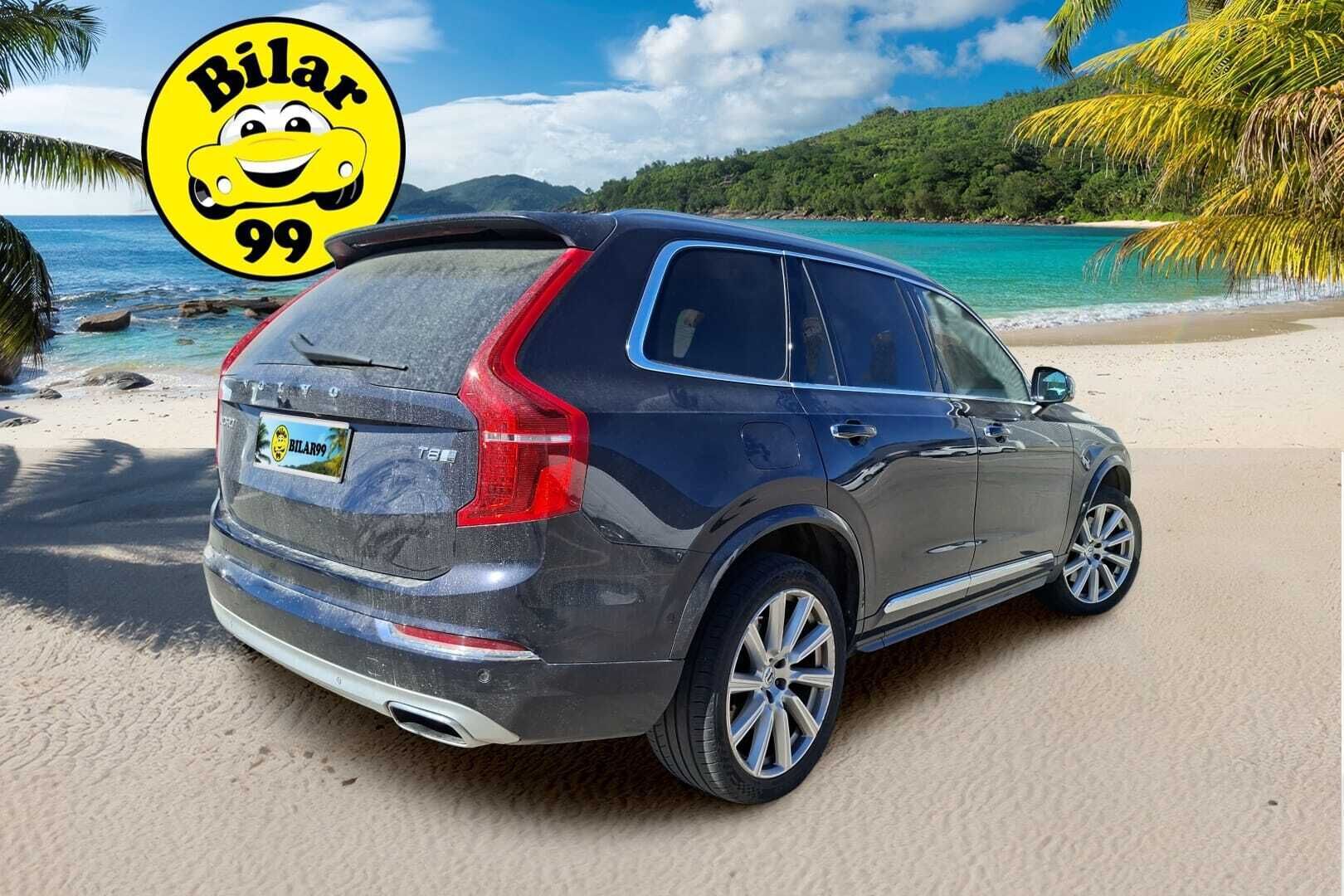 Volvo XC90 2017 T8 Twin Engine AWD Inscription aut 7-Paikkainen * Webasto / ACC / HUD / Ruskea Nahkaverhoilu / Panoraama / 4-Alue Ilmastointi - Sensus Navi / Supervarusteet / Juuri tullut Tampereelle!