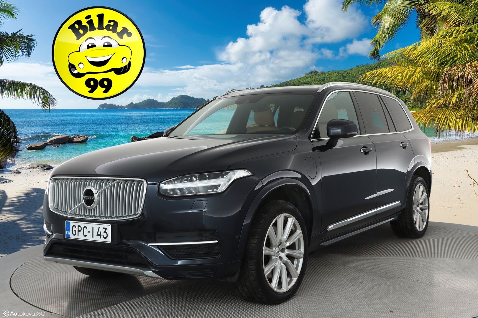 Volvo XC90 2016 T8 Twin Engine AWD Inscription aut **Panorama / HUD / Adapt.Vakkari / Full-LED / Ilmastoidut Sporttinahat Muistilla** - 3,99 % KORKOTARJOUS TÄHÄN AUTOON - Akku kuntotarkastettu / P.Kamera / Webasto / Istuimet-7 / Navi / Kaistavahti / 4-Alueinen AC / Digimittaristo / 2x Renkaat 