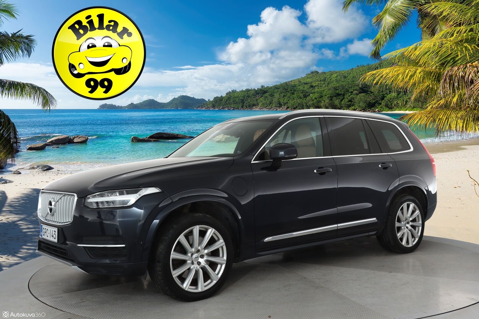 Volvo XC90 2016 T8 Twin Engine AWD Inscription aut **Panorama / HUD / Adapt.Vakkari / Full-LED / Ilmastoidut Sporttinahat Muistilla** - 3,99 % KORKOTARJOUS TÄHÄN AUTOON - Akku kuntotarkastettu / P.Kamera / Webasto / Istuimet-7 / Navi / Kaistavahti / 4-Alueinen AC / Digimittaristo / 2x Renkaat 