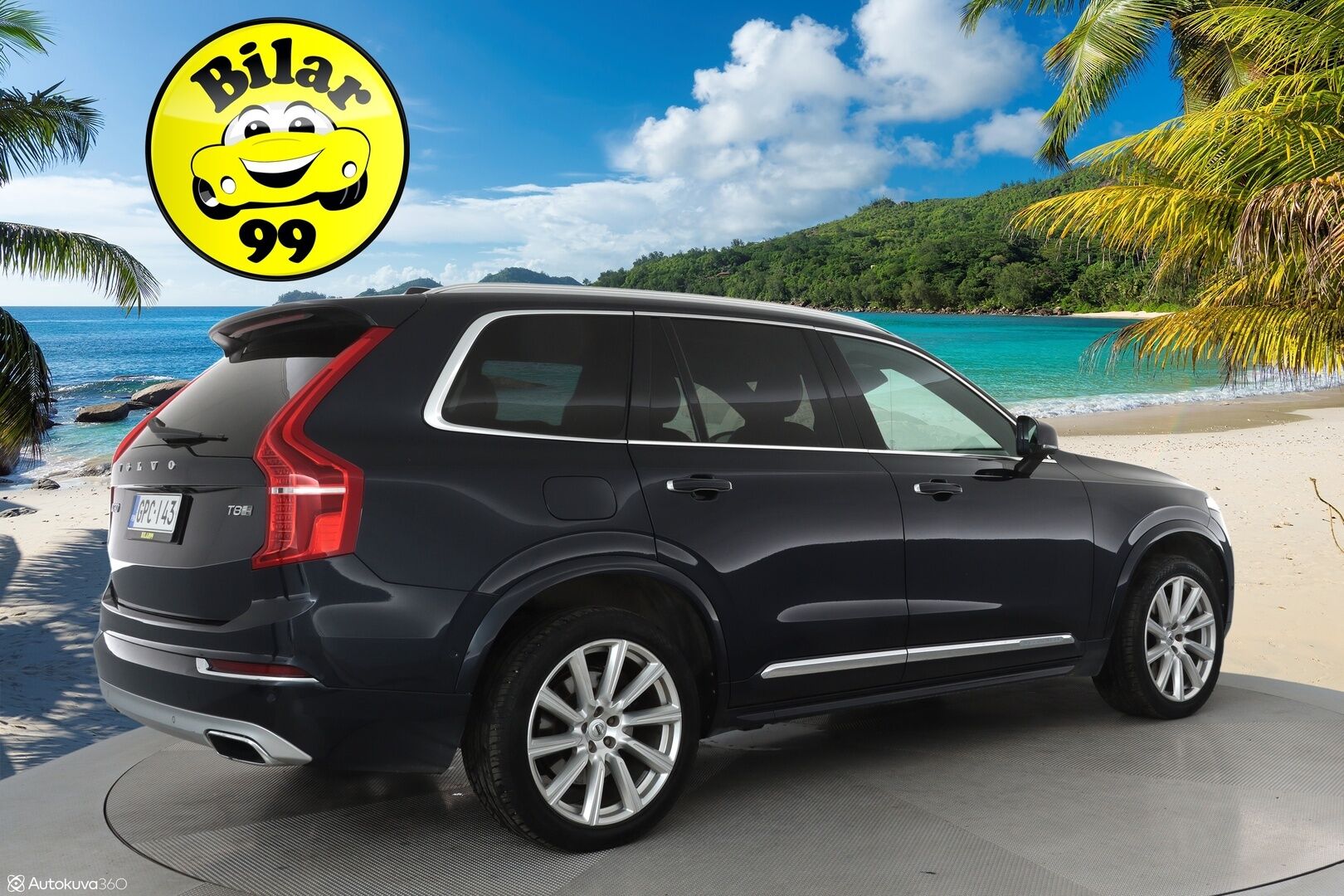 Volvo XC90 2016 T8 Twin Engine AWD Inscription aut **Panorama / HUD / Adapt.Vakkari / Full-LED / Ilmastoidut Sporttinahat Muistilla** - 3,99 % KORKOTARJOUS TÄHÄN AUTOON - Akku kuntotarkastettu / P.Kamera / Webasto / Istuimet-7 / Navi / Kaistavahti / 4-Alueinen AC / Digimittaristo / 2x Renkaat 