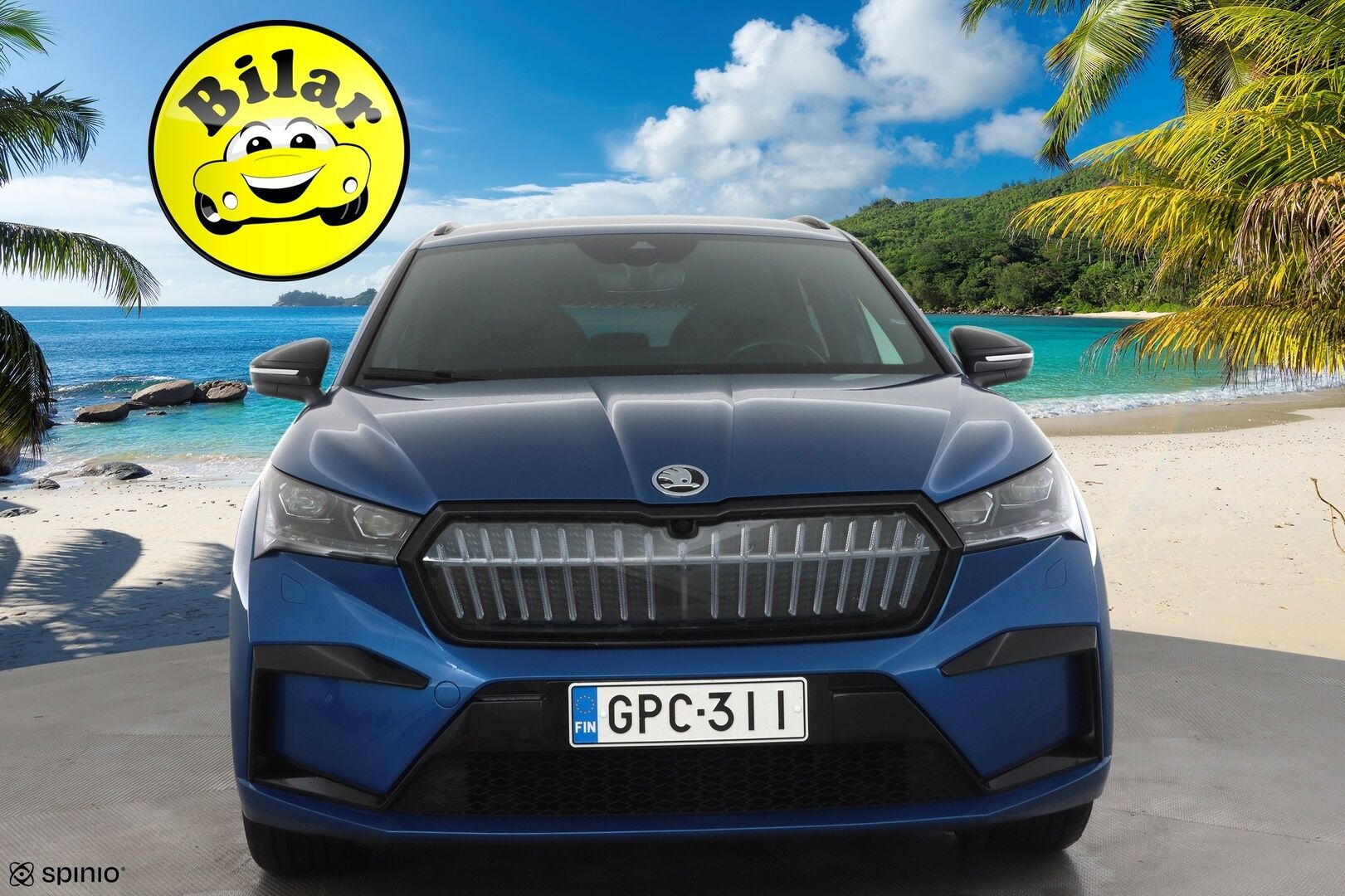 Skoda Enyaq 2022 80 SportLine iV - | ILP | Koukku | ACC | Matrix-LED | P.Kamera | Muistipenkki | Navi | Kaistavahti | Keyless | Merkkihuollot | Kahdet renkaat | Suomi-auto |