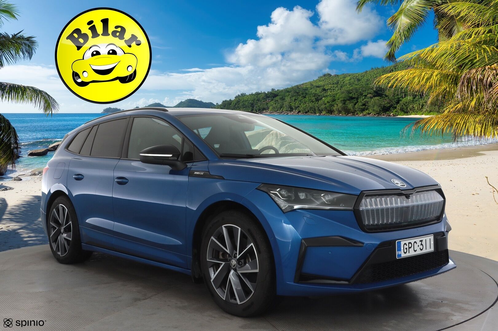 Skoda Enyaq 2022 80 SportLine iV - | ILP | Koukku | ACC | Matrix-LED | P.Kamera | Muistipenkki | Navi | Kaistavahti | Keyless | Merkkihuollot | Kahdet renkaat | Suomi-auto |