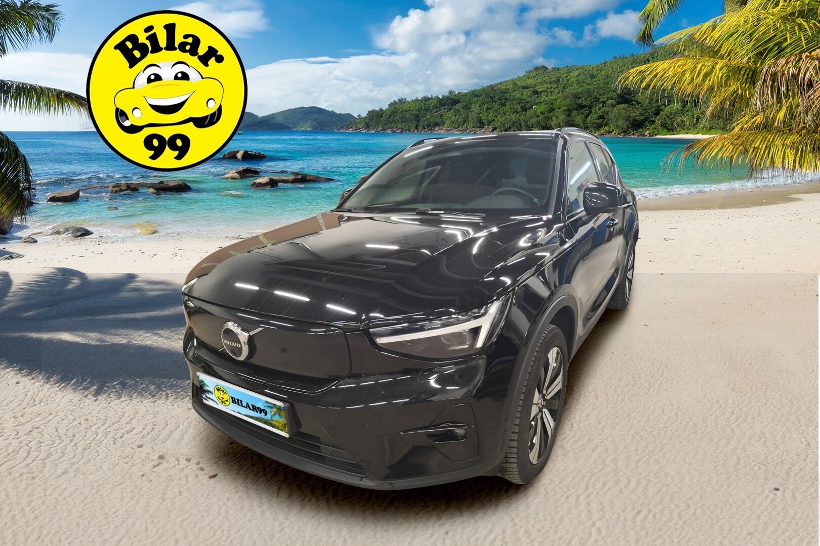 Volvo XC40 2023 Recharge Twin Ultimate aut / 1.Om Suomi-auto / ACC / ILP / H/K / Pixel-LED / Koukku - 3,99 % KORKOTARJOUS TÄHÄN AUTOON 31.8. ASTI! - Facelfit / 360°-kamera / Panorama lasikatto / Muistipenkki / Sähkökontti