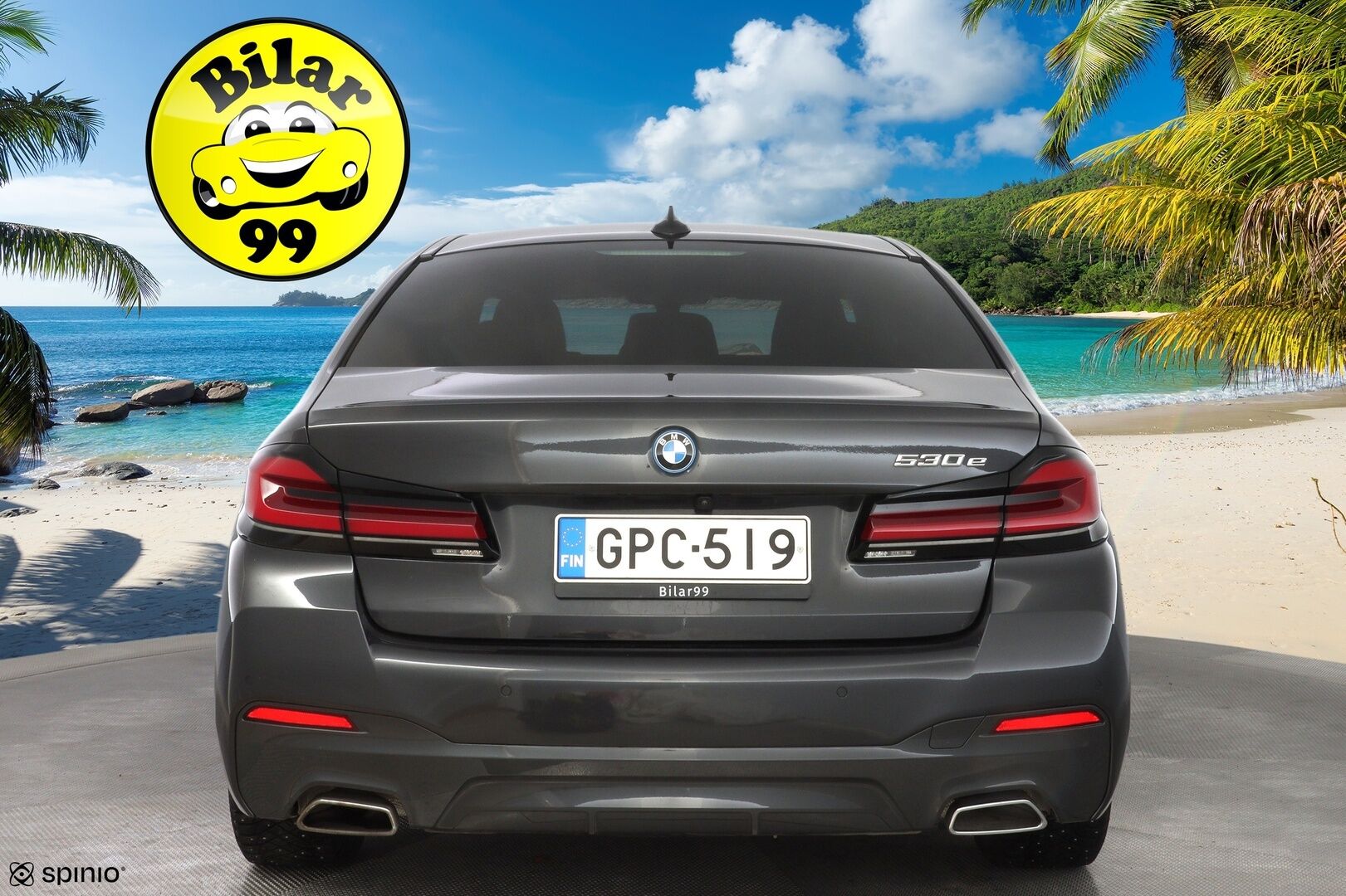 BMW 530 2023 G30 Sedan 530e A Charged Edition M Sport * ACC / Kamera / LED / Navi / Sporttinahat / H&K / Digimittaristo * - 1.Om Suomi-auto / SoH 95.2% / Kahdet renkaat aluvanteilla / Merkkihuollettu