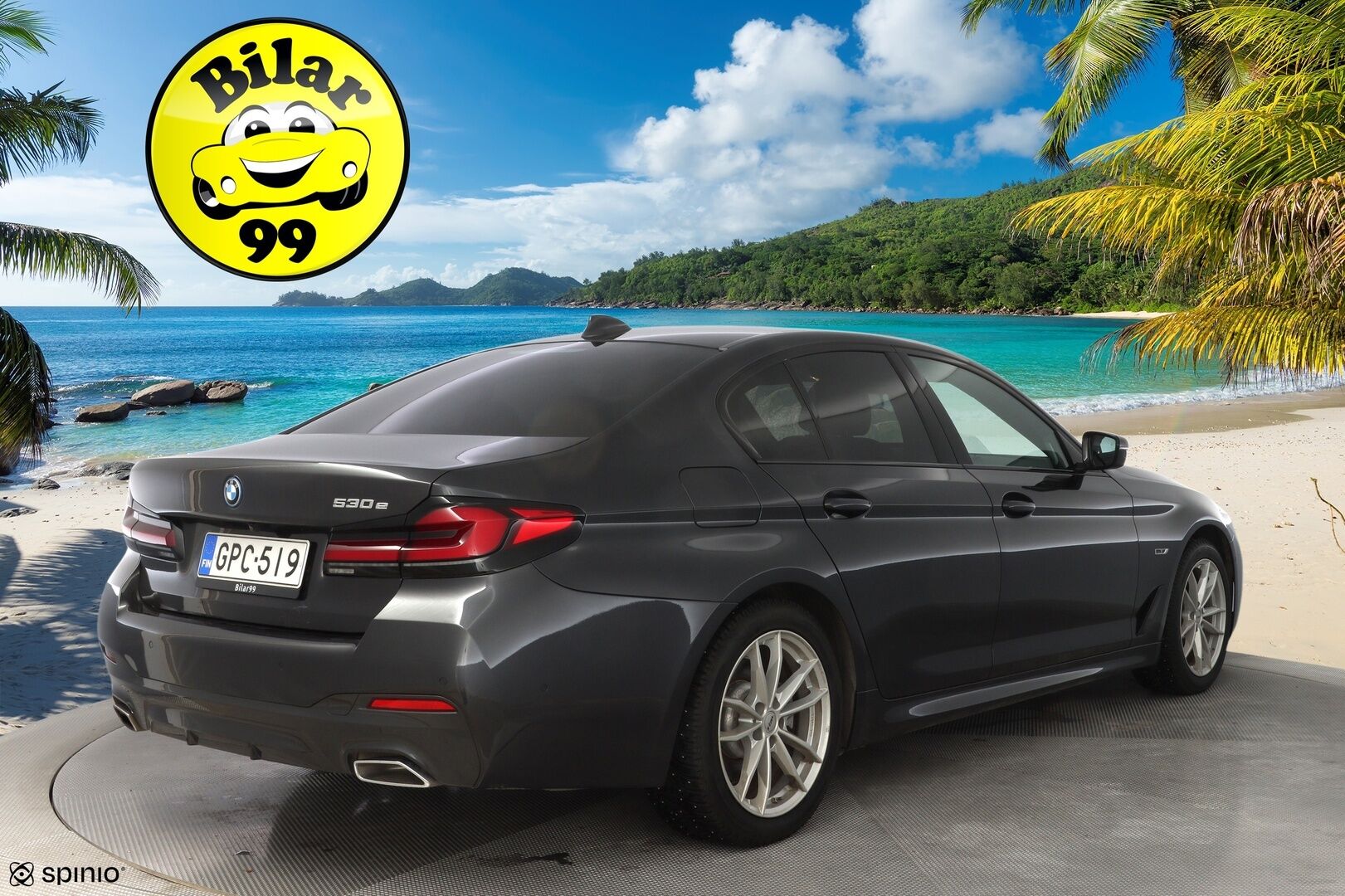 BMW 530 2023 G30 Sedan 530e A Charged Edition M Sport * ACC / Kamera / LED / Navi / Sporttinahat / H&K / Digimittaristo * - 1.Om Suomi-auto / SoH 95.2% / Kahdet renkaat aluvanteilla / Merkkihuollettu