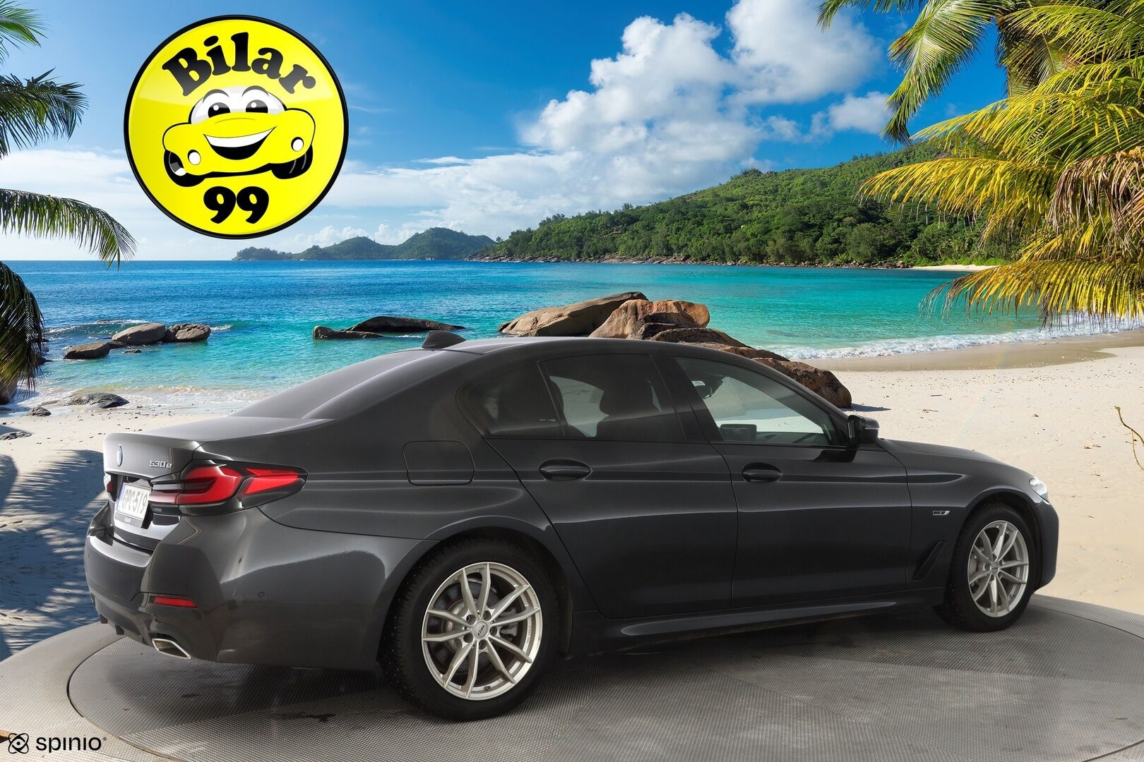 BMW 530 2023 G30 Sedan 530e A Charged Edition M Sport * ACC / Kamera / LED / Navi / Sporttinahat / H&K / Digimittaristo * - 1.Om Suomi-auto / SoH 95.2% / Kahdet renkaat aluvanteilla / Merkkihuollettu