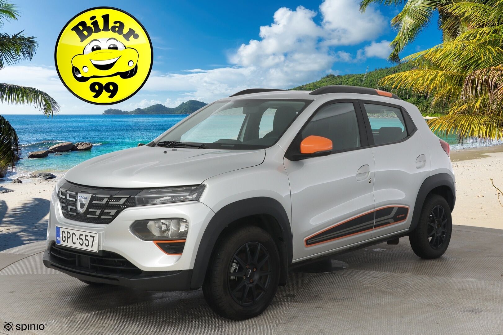 Dacia SPRING 2022 SPRING - P-Kamera / Tutkat / Nahkapenkit / Vakkari