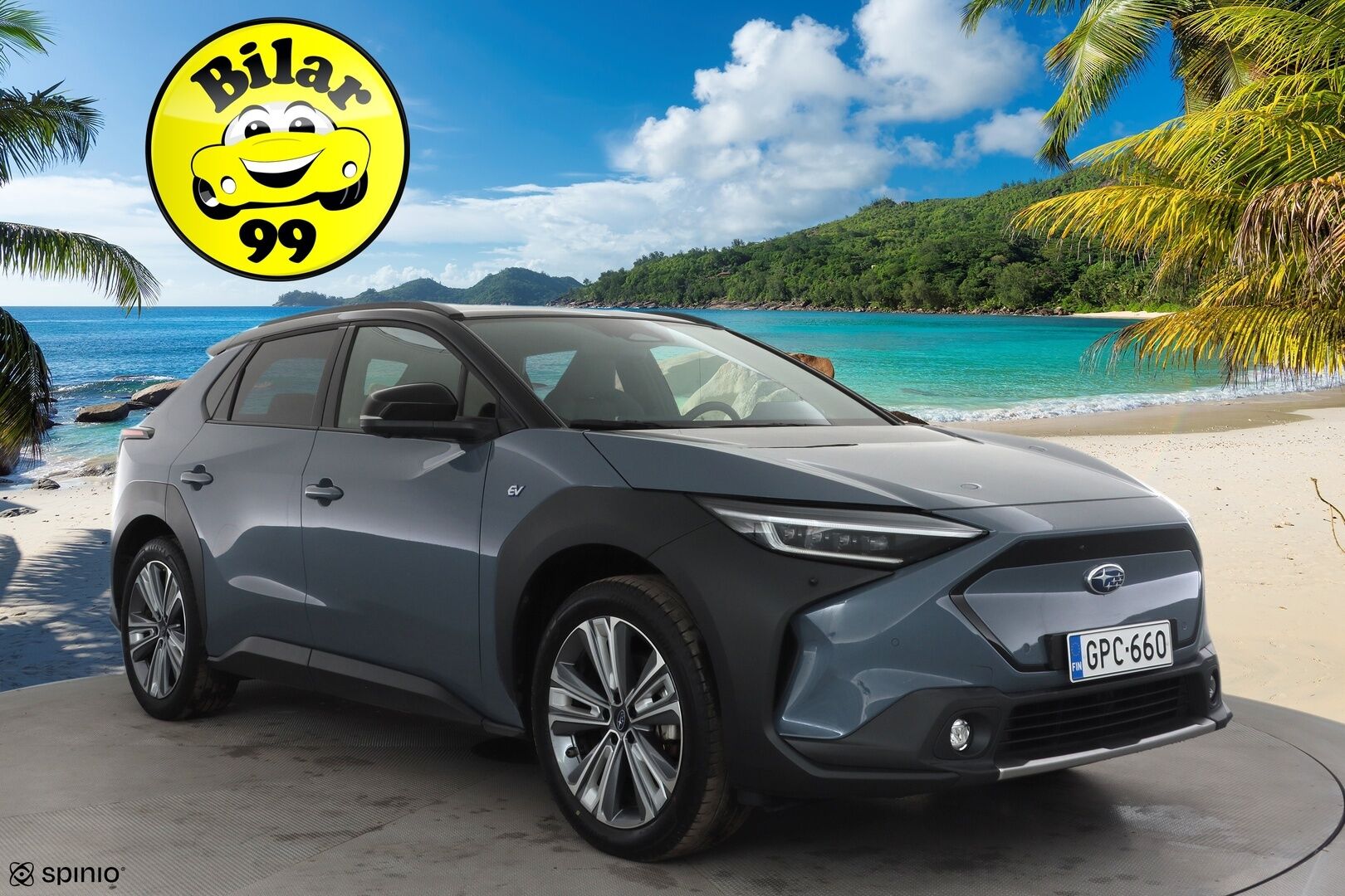 Subaru Solterra 2023 Touring+ * ACC / ILP / Panorama / H&K / Muistipenkki / LED / Navi / 360° / Nahat / Sähköluukku / Ratinlämmitin / Keyless * - Suomi-auto / Kahdet renkaat aluvanteilla / Merkkihuollettu / Huippuvarusteet - HULLUT AVAJAISHULINAT KORKOTARJOUS 3,29 %