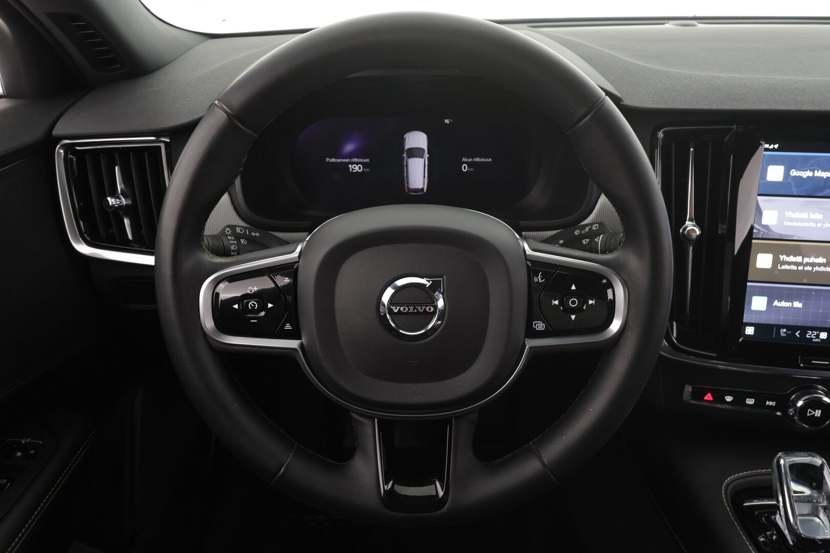 Volvo V90 2023 T6 AWD Long Range Plus Dark aut * ACC / P.kamera / Full LED / Muistipenkit / Sporttinahat / BLIS / Facelift / KeylessGo * - 1.Om Suomi-auto / Kahdet renkaat aluvanteilla / Merkkihuollettu