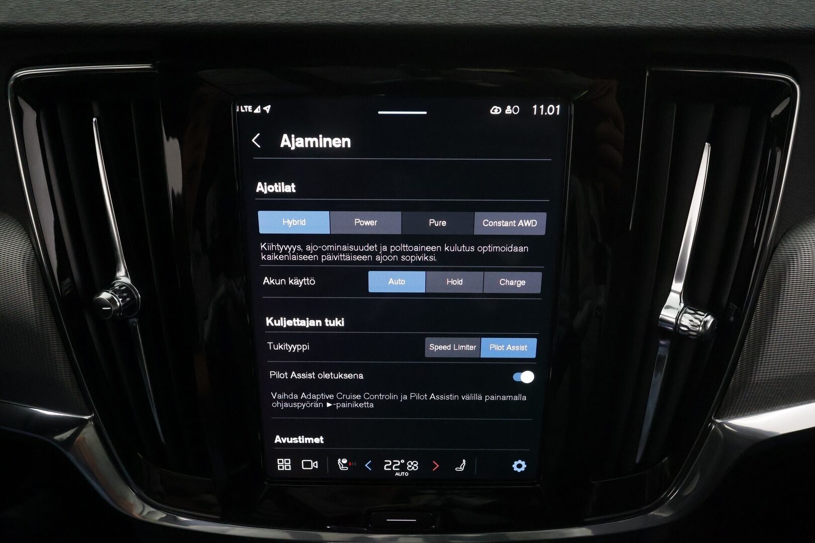 Volvo V90 2023 T6 AWD Long Range Plus Dark aut * ACC / P.kamera / Full LED / Muistipenkit / Sporttinahat / BLIS / Facelift / KeylessGo * - 1.Om Suomi-auto / Kahdet renkaat aluvanteilla / Merkkihuollettu