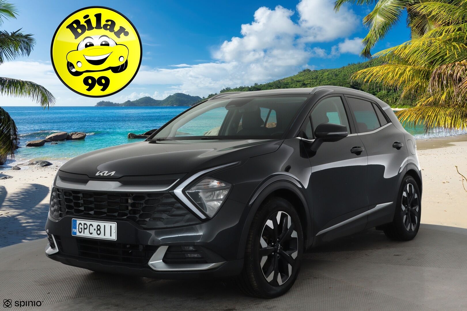 Kia Sportage 2022 1,6 T-GDI AWD Plug-in Hybrid EX AT 265hv **ACC / Koukku / Lohkolämmitin / Sähköpenkit / Navi / LED** - 1.Om Suomi-auto / Akku kuntotarkastettu / Kahdet renkaat aluvanteilla 