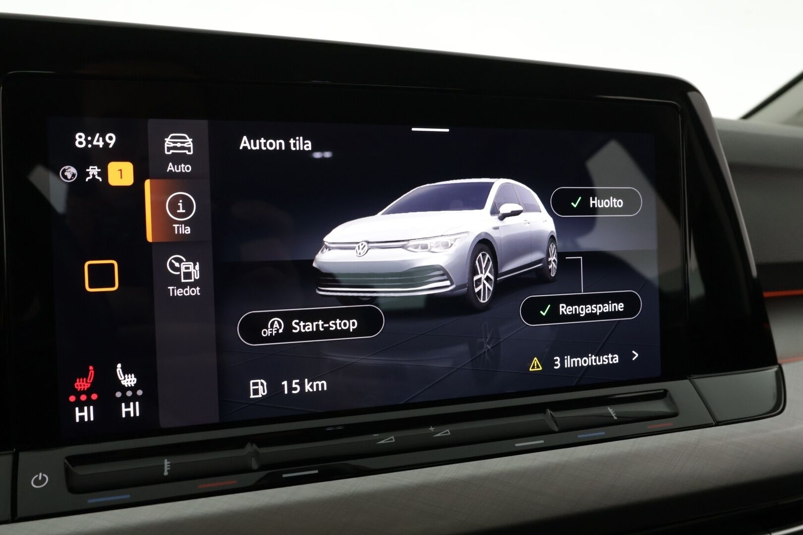 Volkswagen Golf 2022 Comfort 1,0 TSI 81 kW/ *ACC / Lohko+sisäpistoke / Apple Carplay!* - Vähän ajettu / Huippusiisti / Hyvin pidetty!