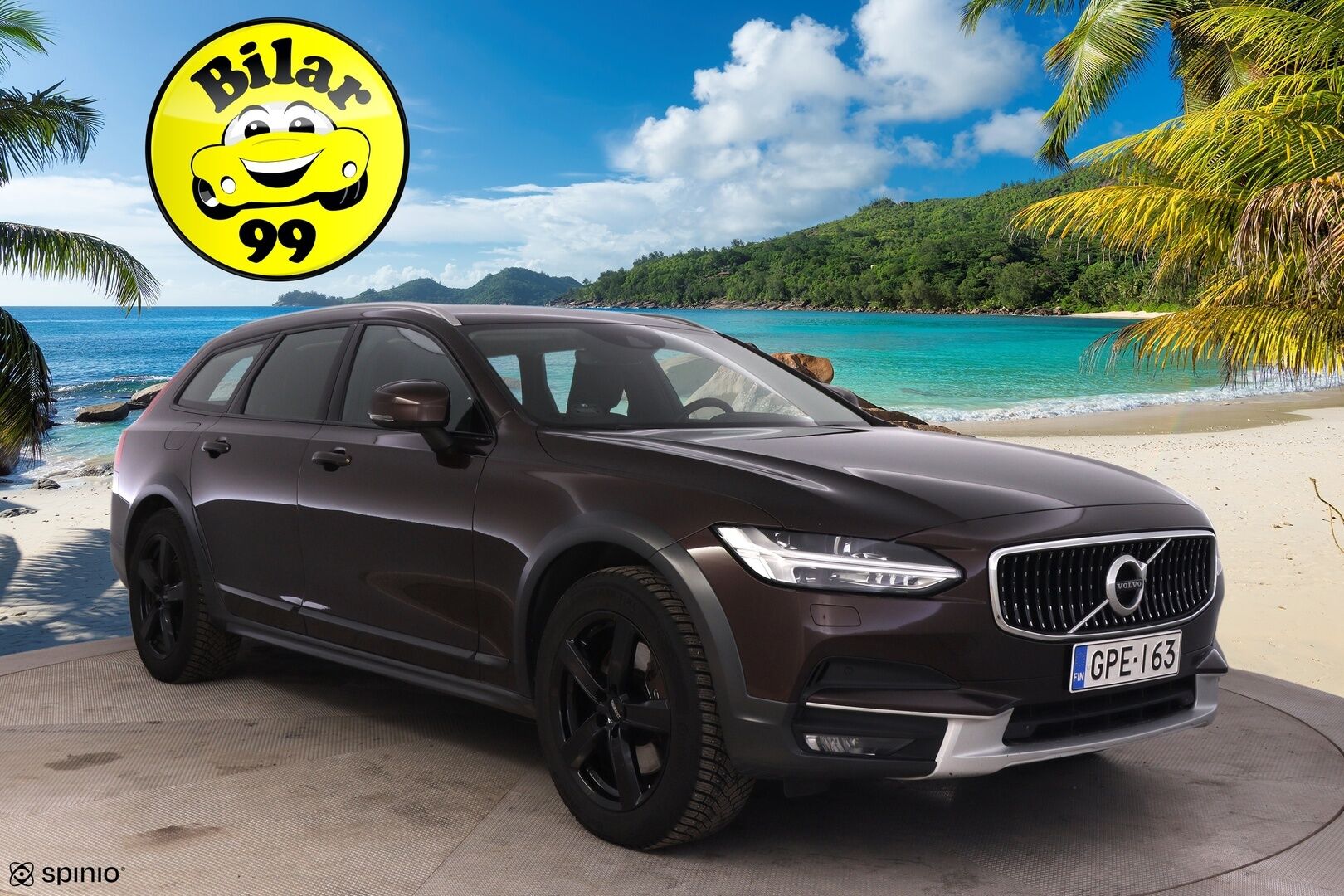 Volvo V90 CROSS COUNTRY 2019 D4 AWD Plus aut *VOC / Webasto / Navi / Adapt. Vakkari / Pilot Assist / Muistipenkit / Digimittaristo* - Kahdet hyvät renkaat / Siististi pidetty