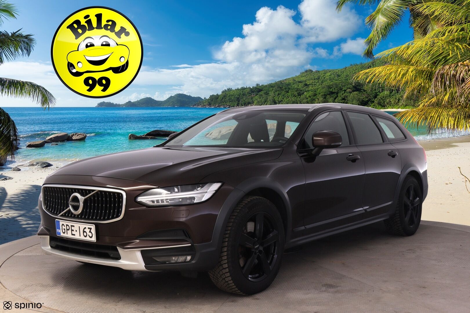 Volvo V90 CROSS COUNTRY 2019 D4 AWD Plus aut *VOC / Webasto / Navi / Adapt. Vakkari / Pilot Assist / Muistipenkit / Digimittaristo* - Kahdet hyvät renkaat / Siististi pidetty