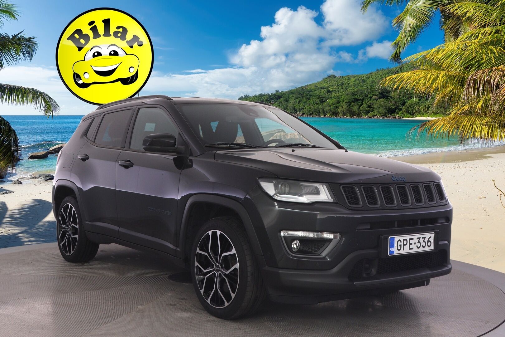 Jeep Compass 2020 COMPASS Monikäyttöajoneuvo (AF) 5ov 1332cm3 A - * Alpine Audio | Vakionopeudensäädin | P-Kamera | Koukku | Xenon | Navi *
